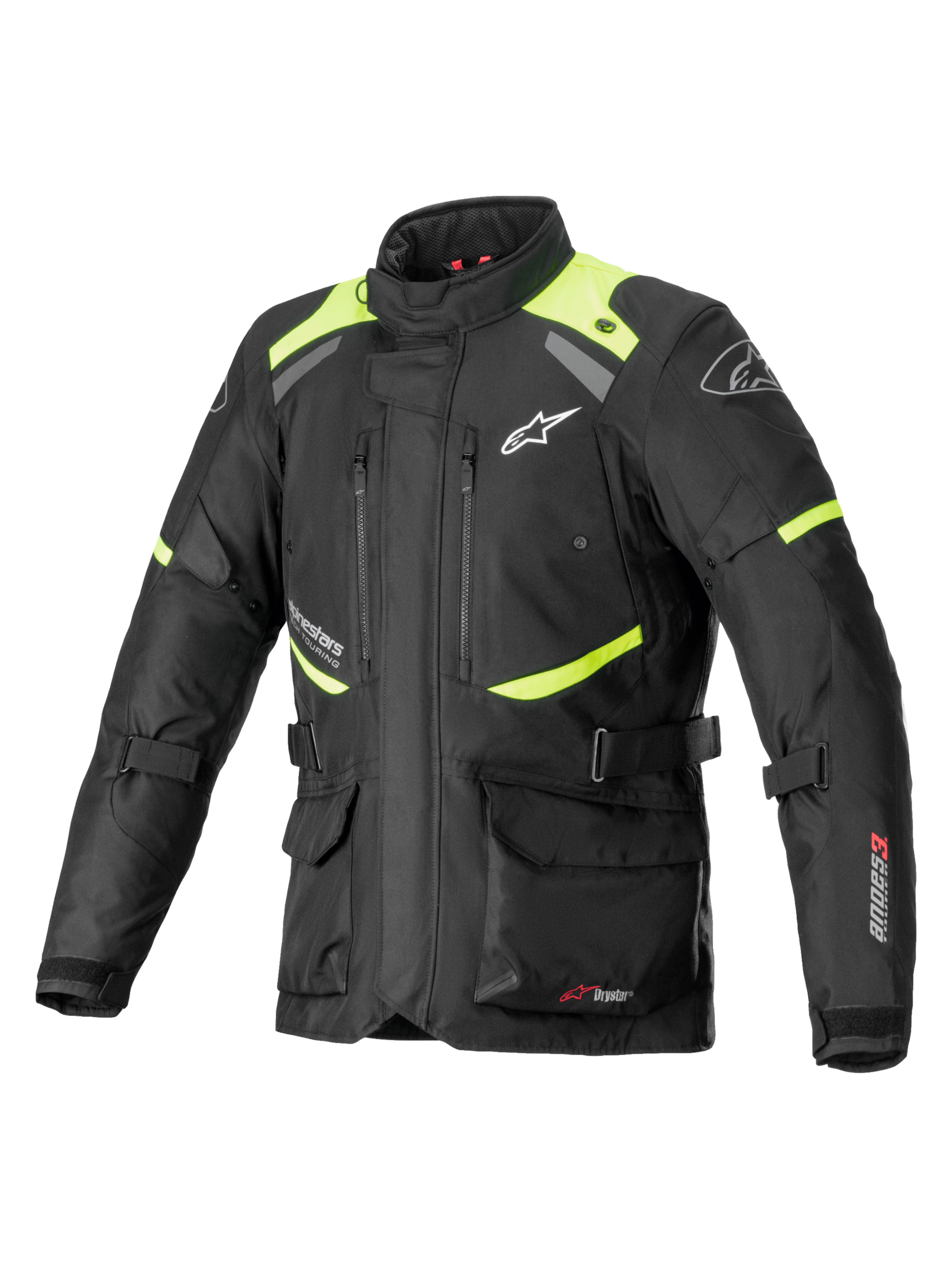Andes V3 Drystar® - Black Yellow Motorcycle Jacket | Alpinestars®