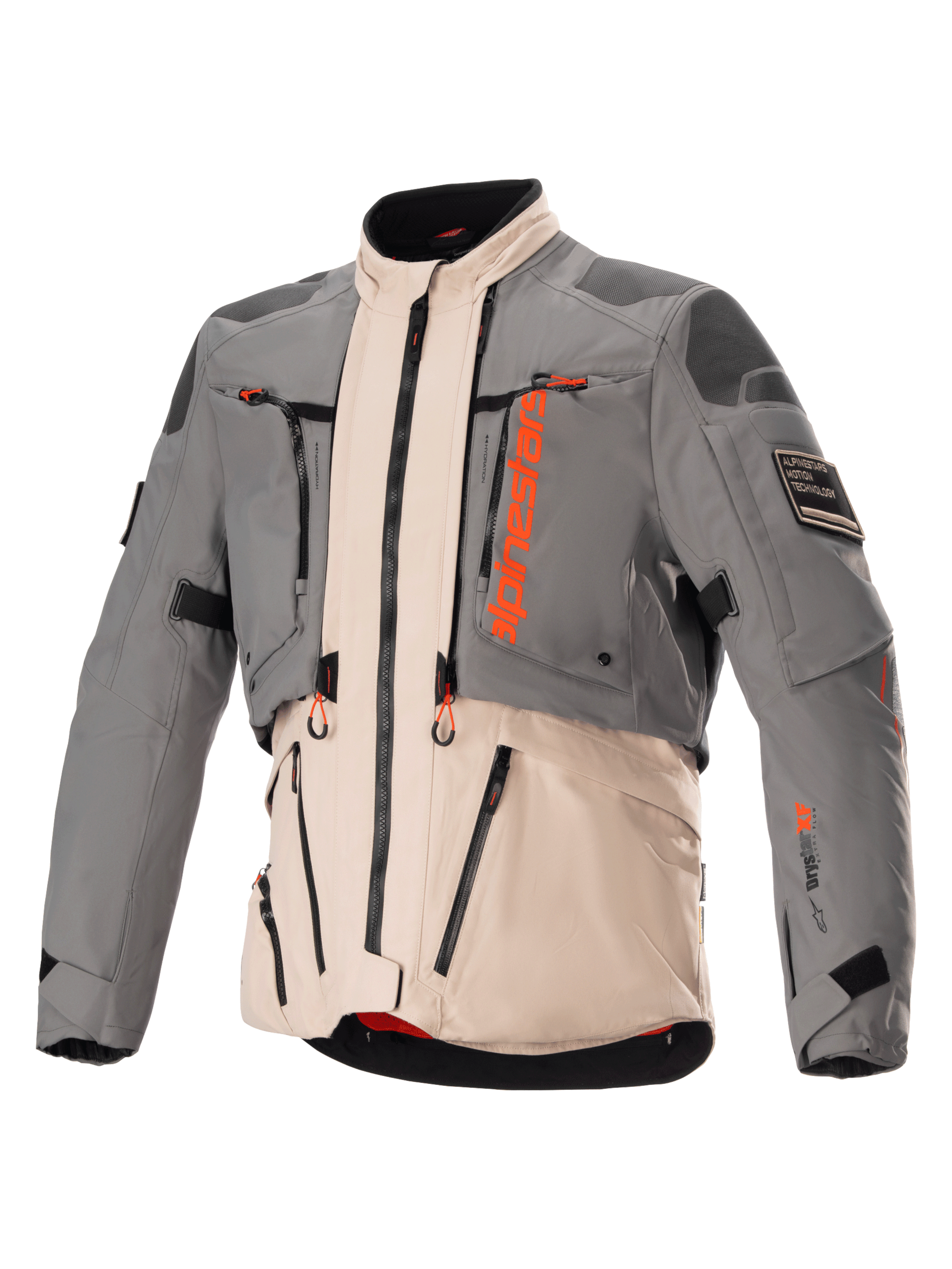 AMT-10R Drystar® XF - Gray Motorcycle Jacket | Alpinestars®