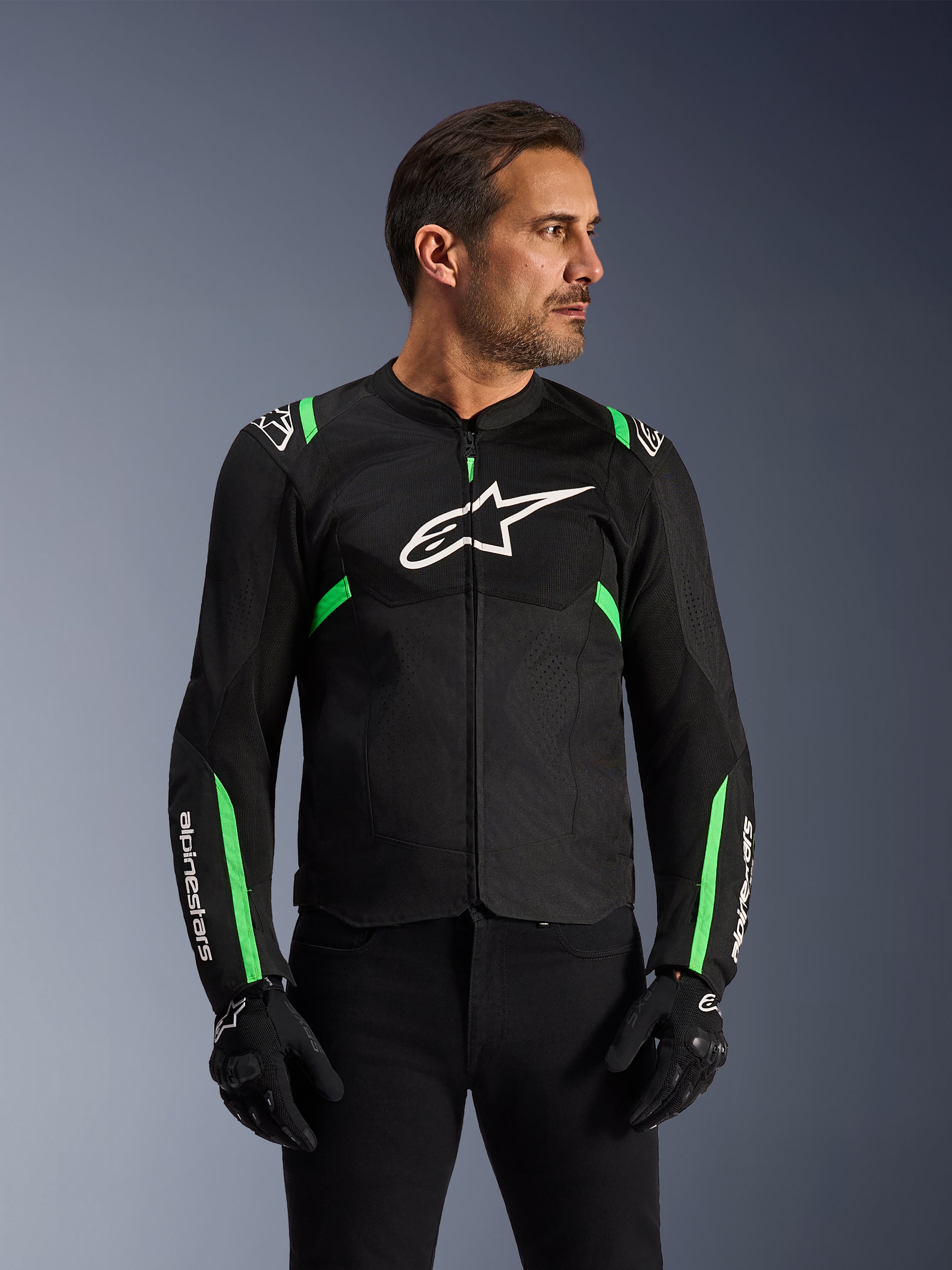さつき　Alpinestars オリーブグリーン ジャケット Lサイズ T-SPS Air V2 - Green Motorcycle Jacket | Alpinestars®