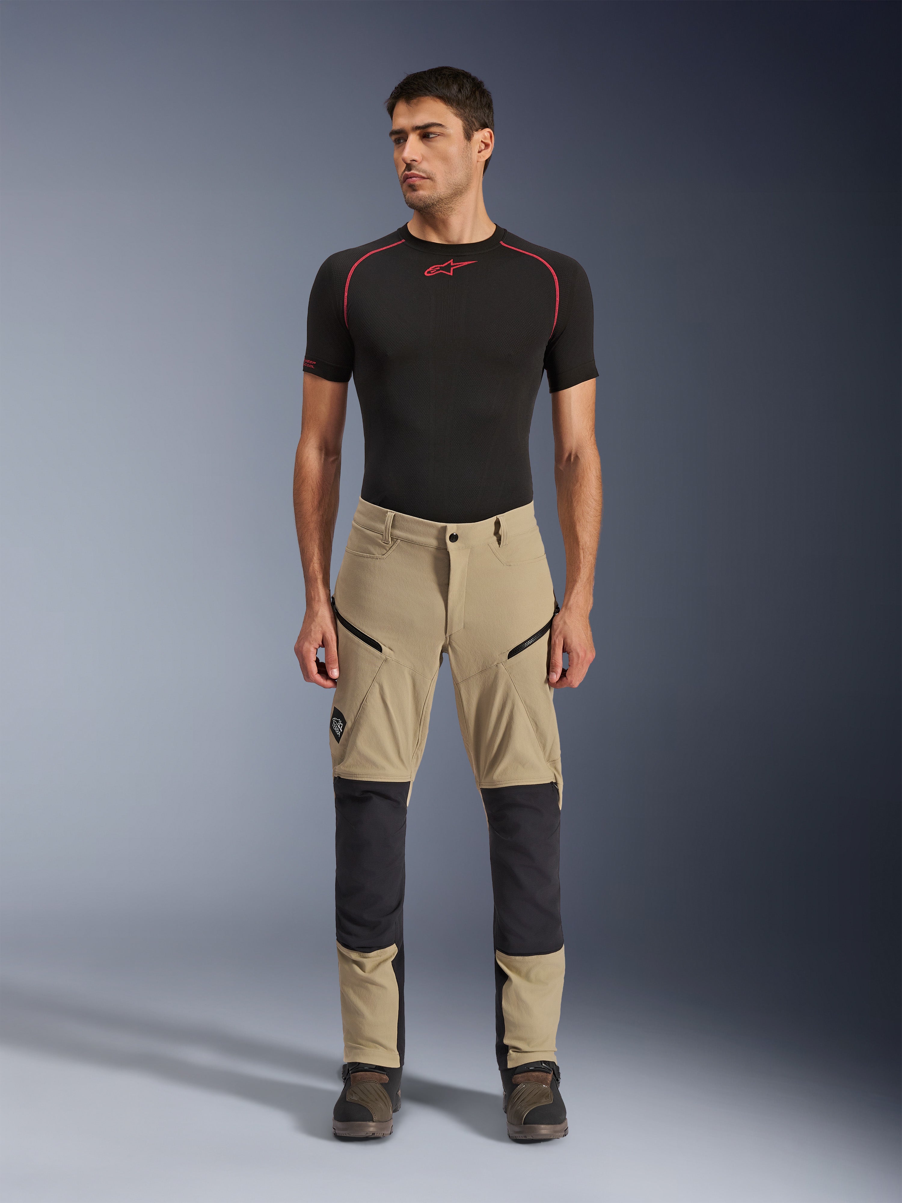 Explore AST - Gray Black Motorcycle Pants | Alpinestars®
