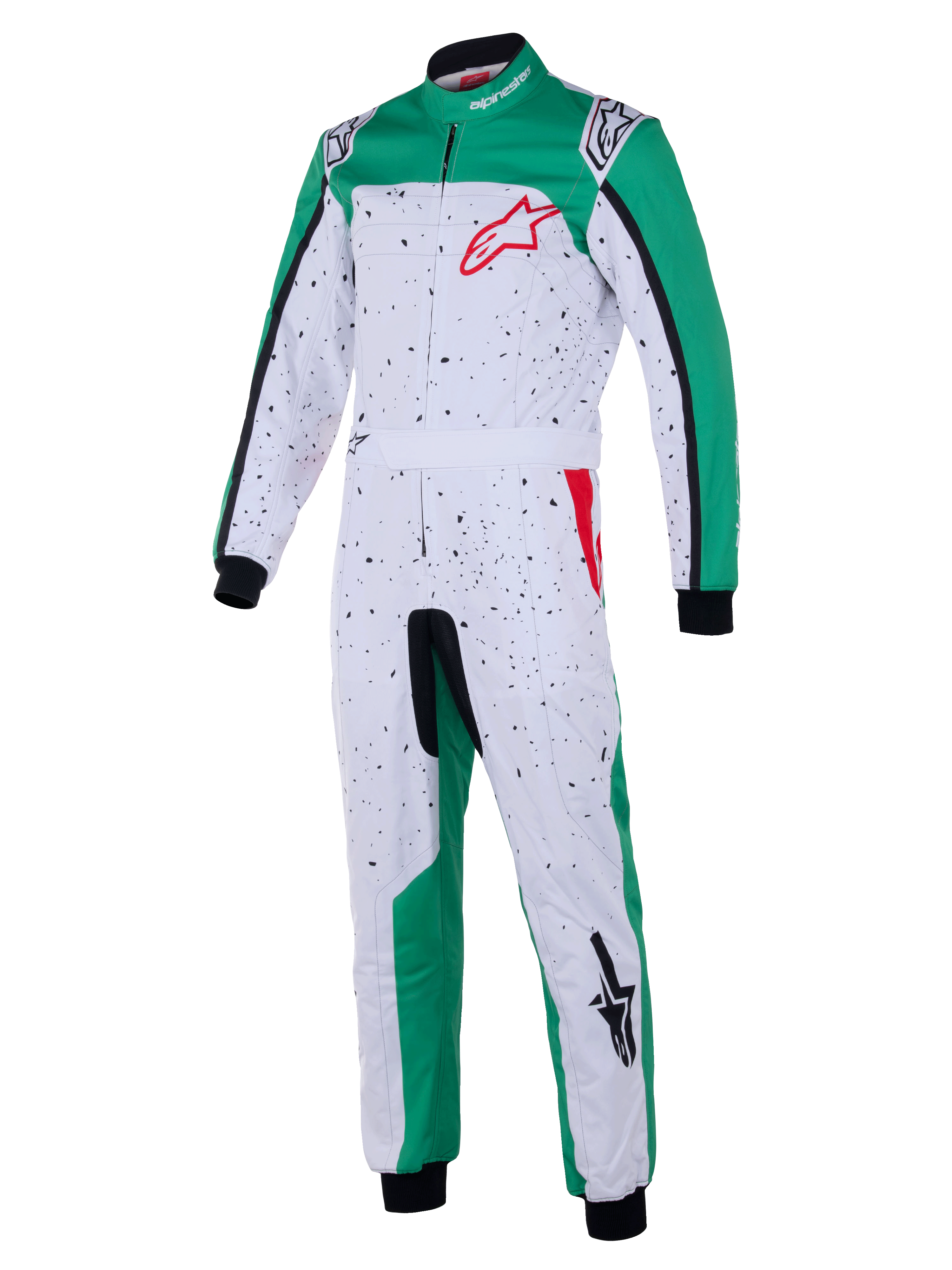 Youth KMX-9 V3 Graphic 6 - White Karting Suit | Alpinestars® Youth KMX-9 V3 Graphic 6 - White Karting Suit | Alpinestars®