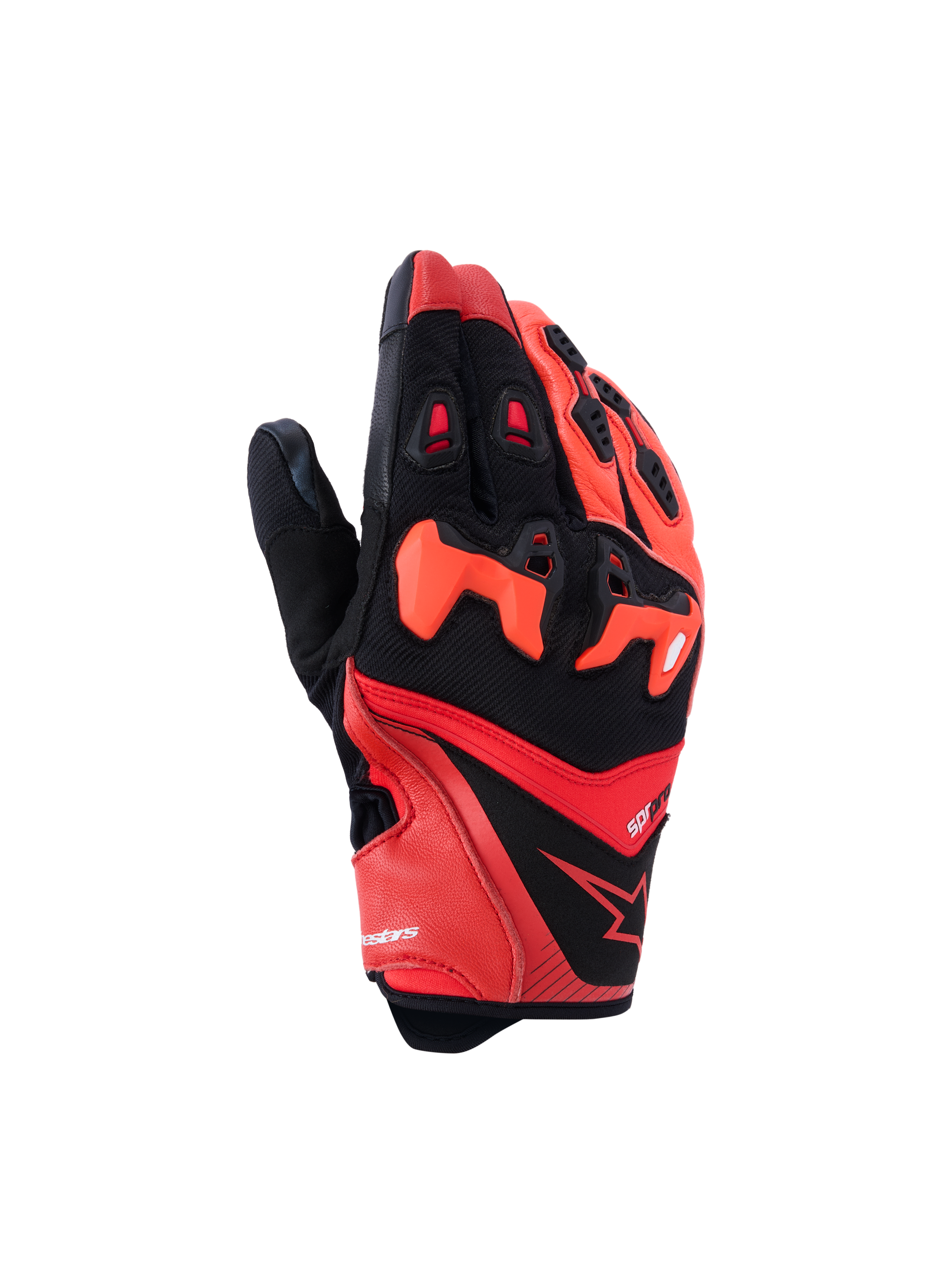 SP-R Pro - Red Motorcycle Gloves | Alpinestars®