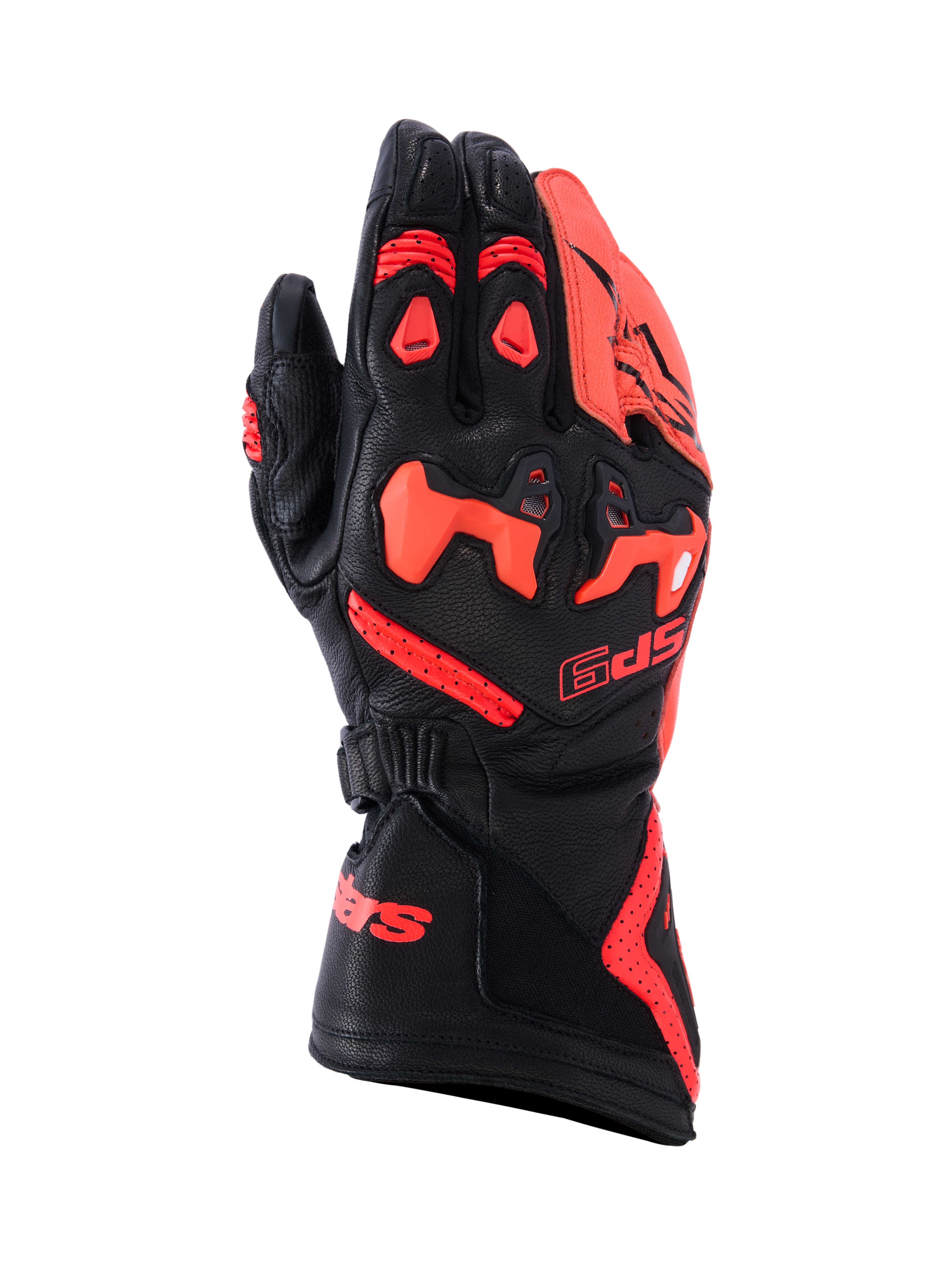 SP-9 - Red Motorcycle Gloves | Alpinestars®
