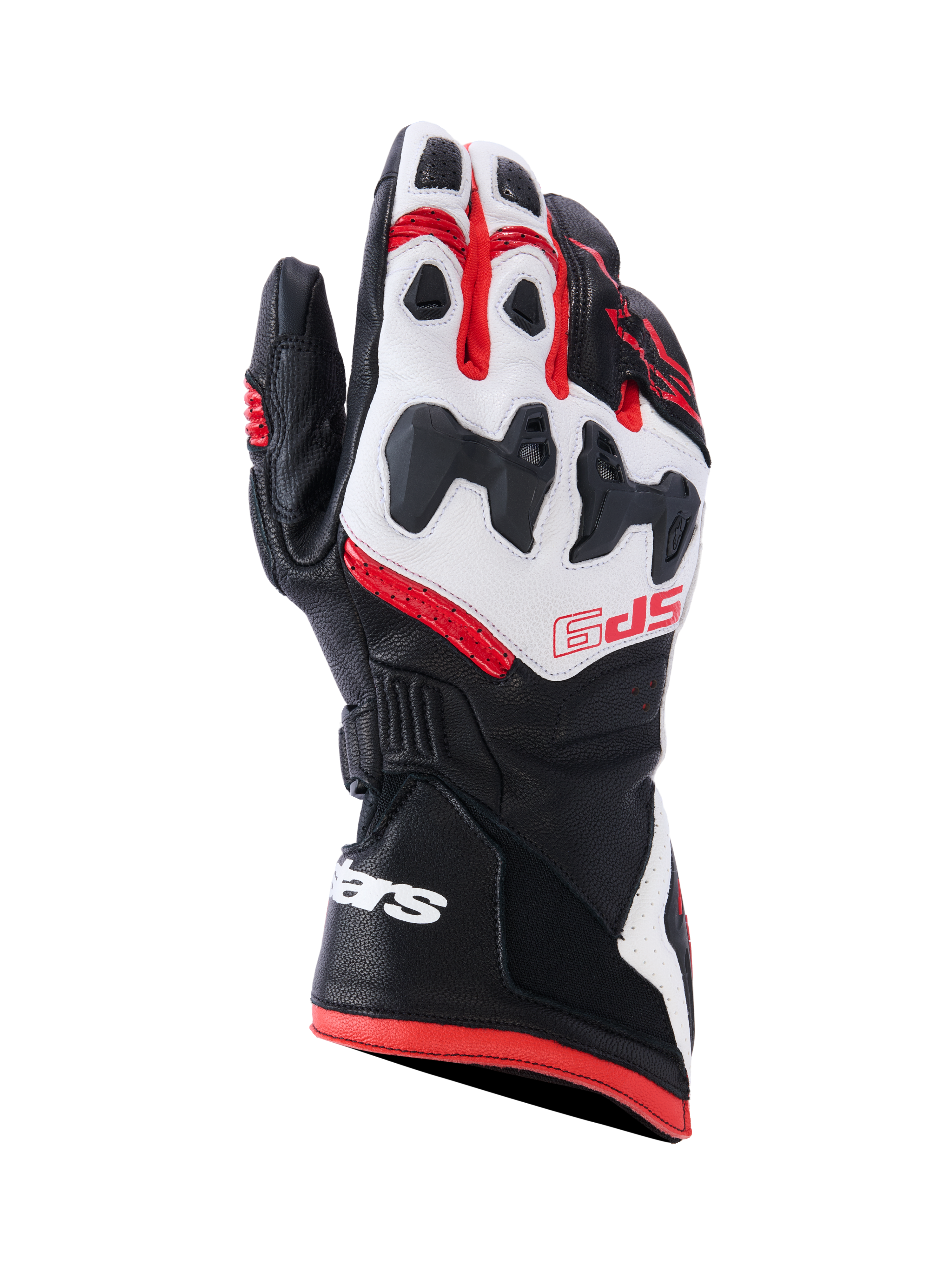 SP-9 - Red Motorcycle Gloves | Alpinestars®