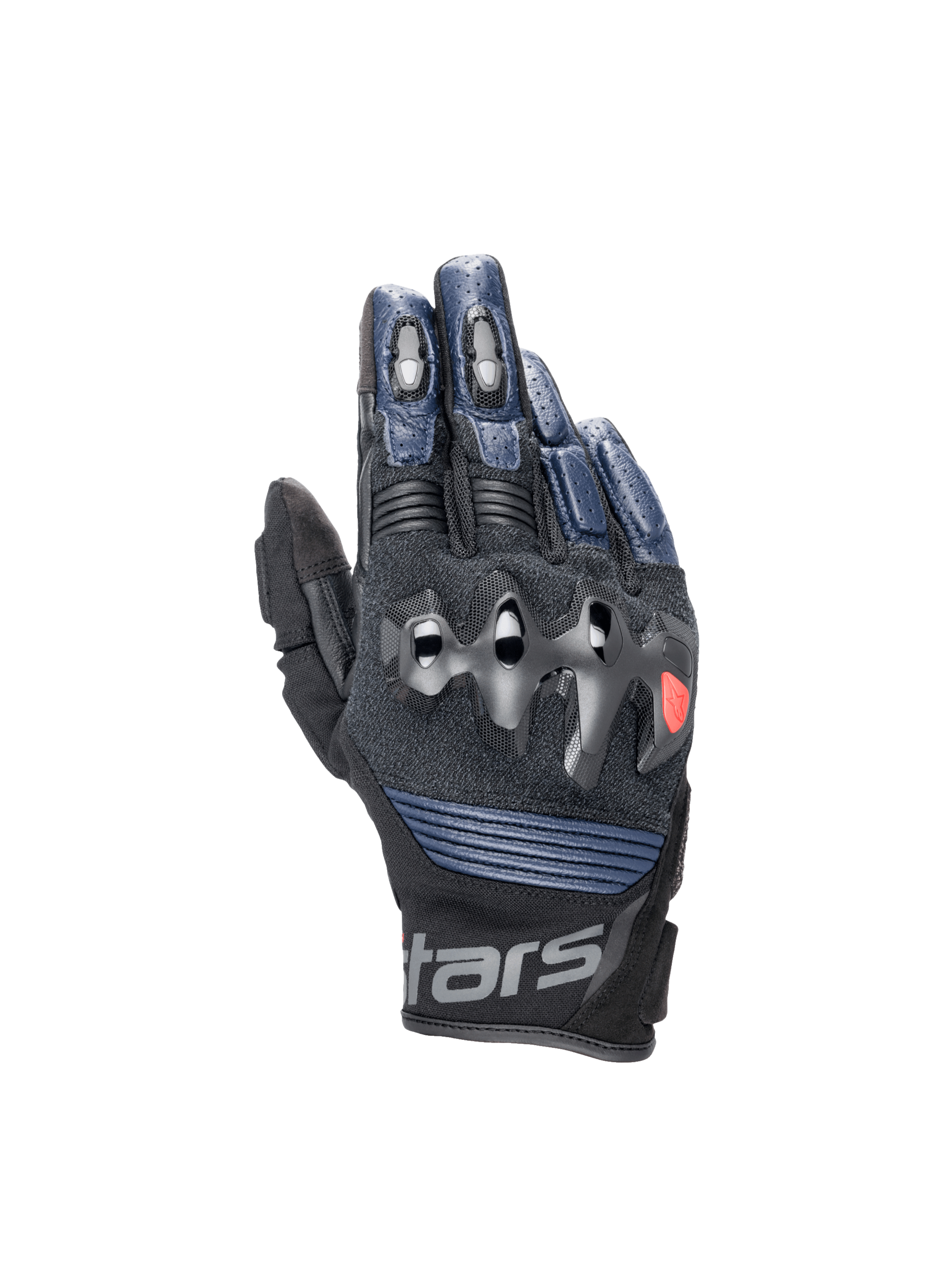 Halo Leather - Black Motorcycle Gloves | Alpinestars®