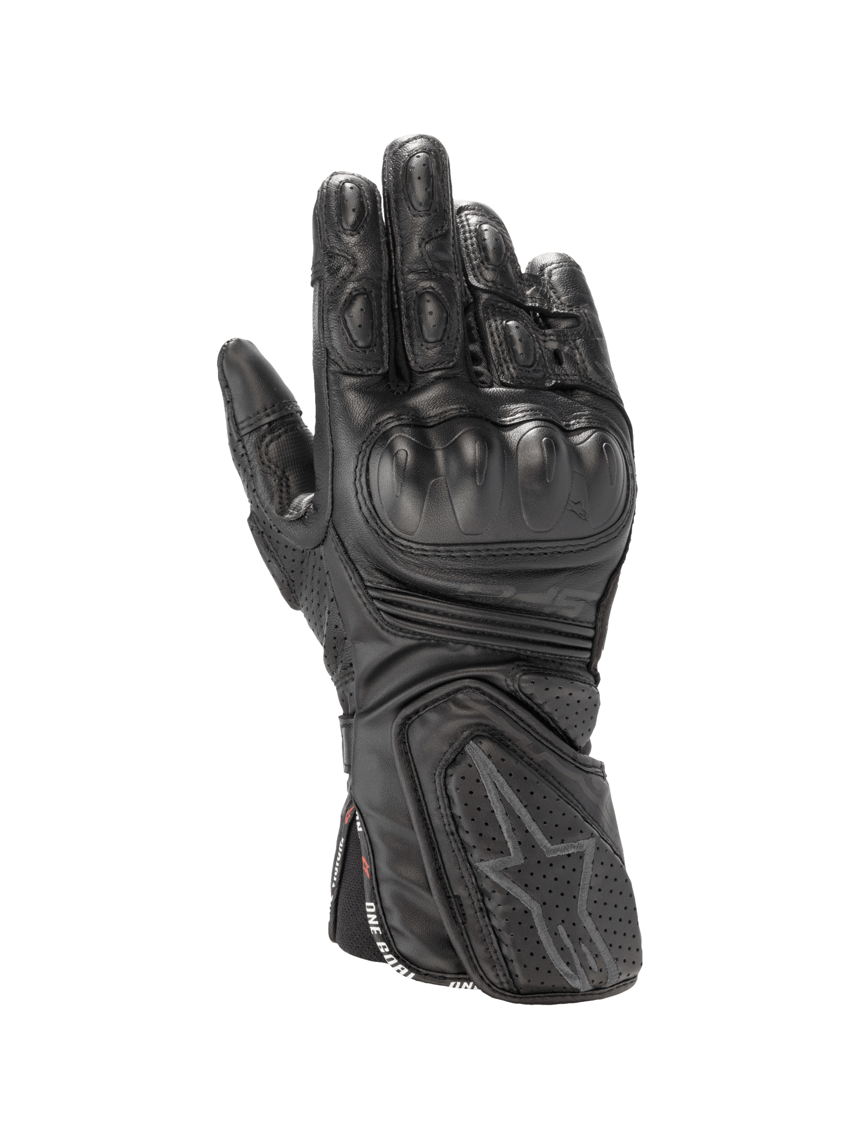 Stella SP-8 V3 - Black Motorcycle Gloves | Alpinestars®