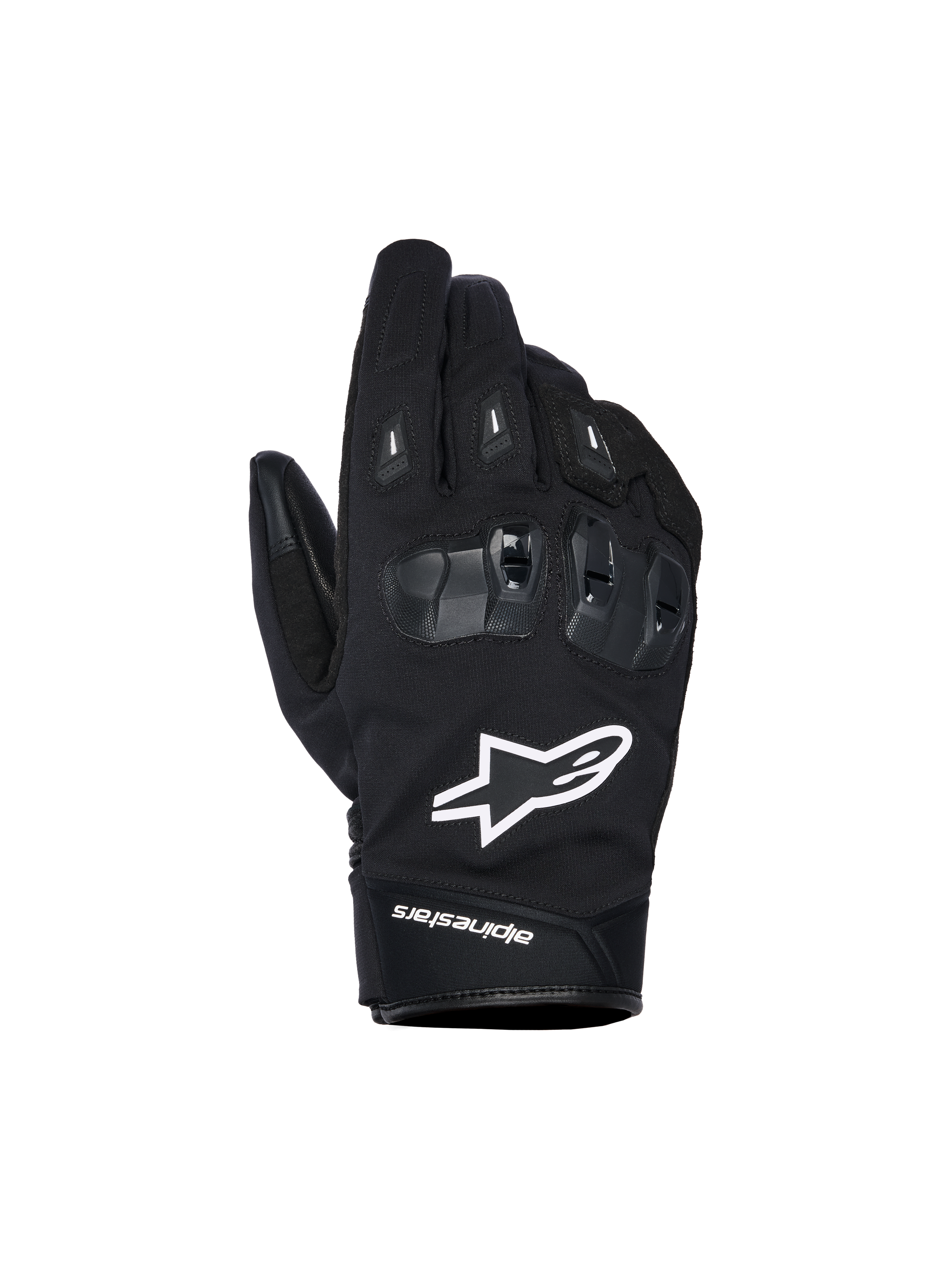 SP X Z Waterproof - Black Motorcycle Gloves | Alpinestars®
