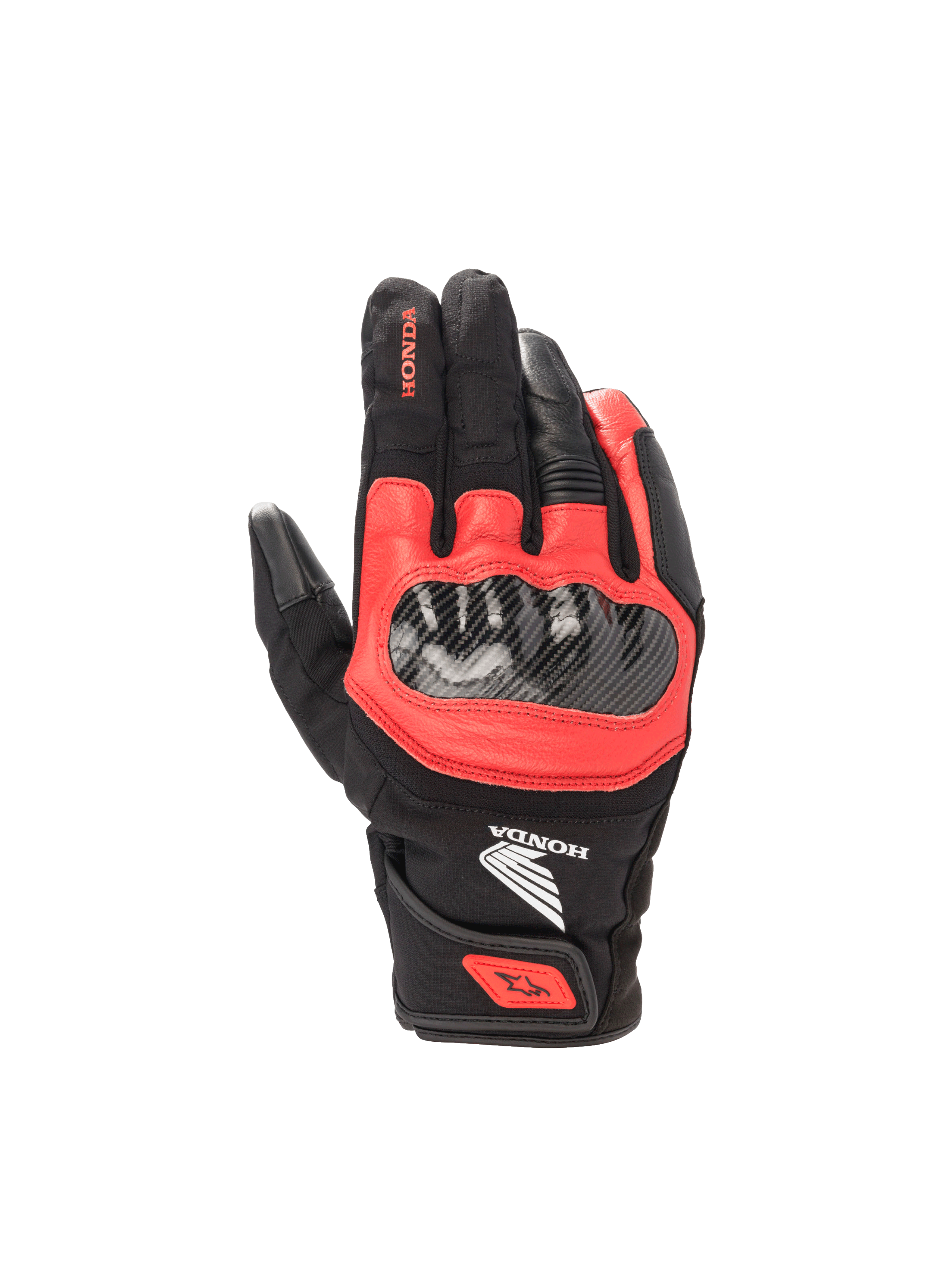 Honda SMX Z Drystar® - Black Motorcycle Gloves | Alpinestars®