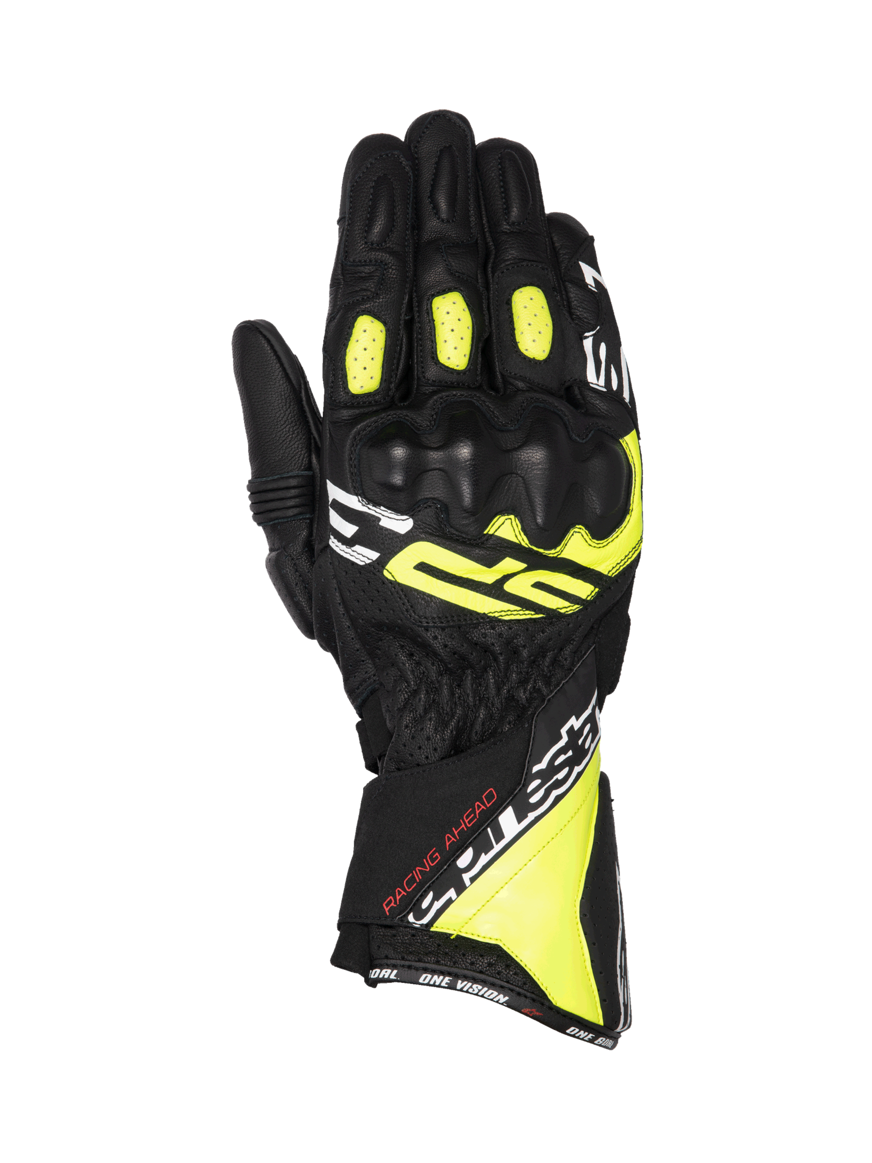 SP-3 - Black Motorcycle Gloves | Alpinestars®