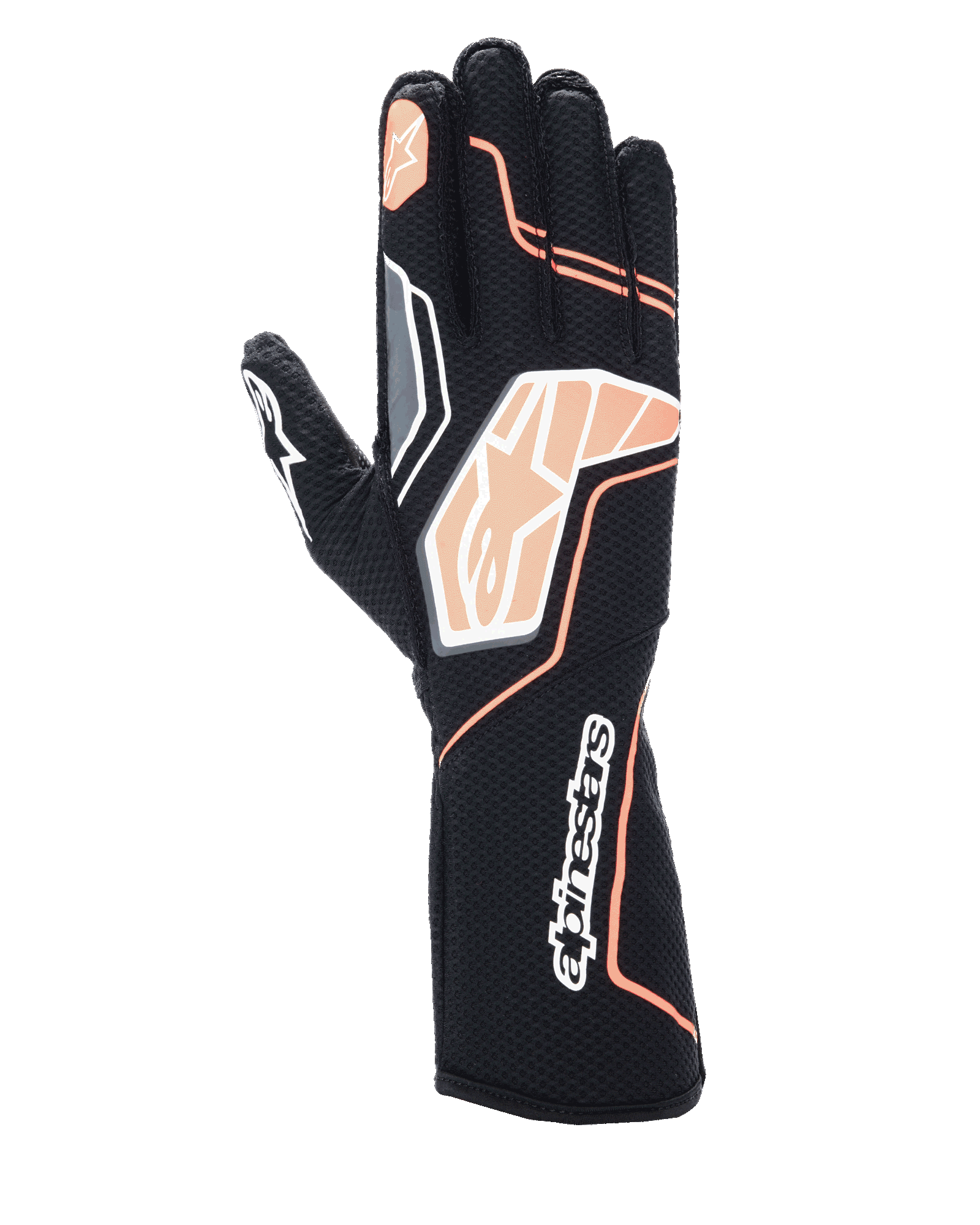 Tech-1 KX V4 - Black Karting Gloves | Alpinestars®