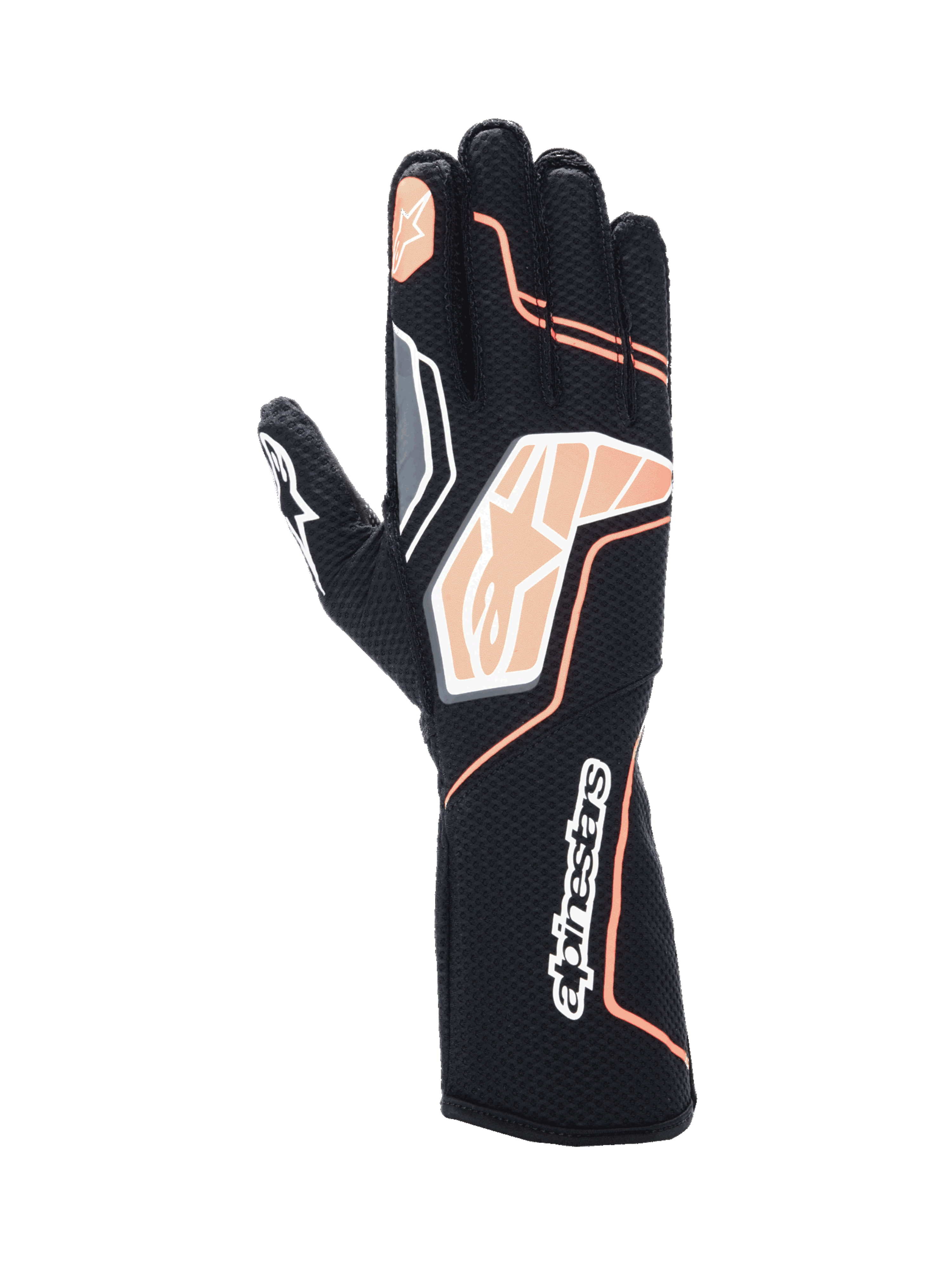 Tech-1 KX V4 - Black Karting Gloves | Alpinestars®