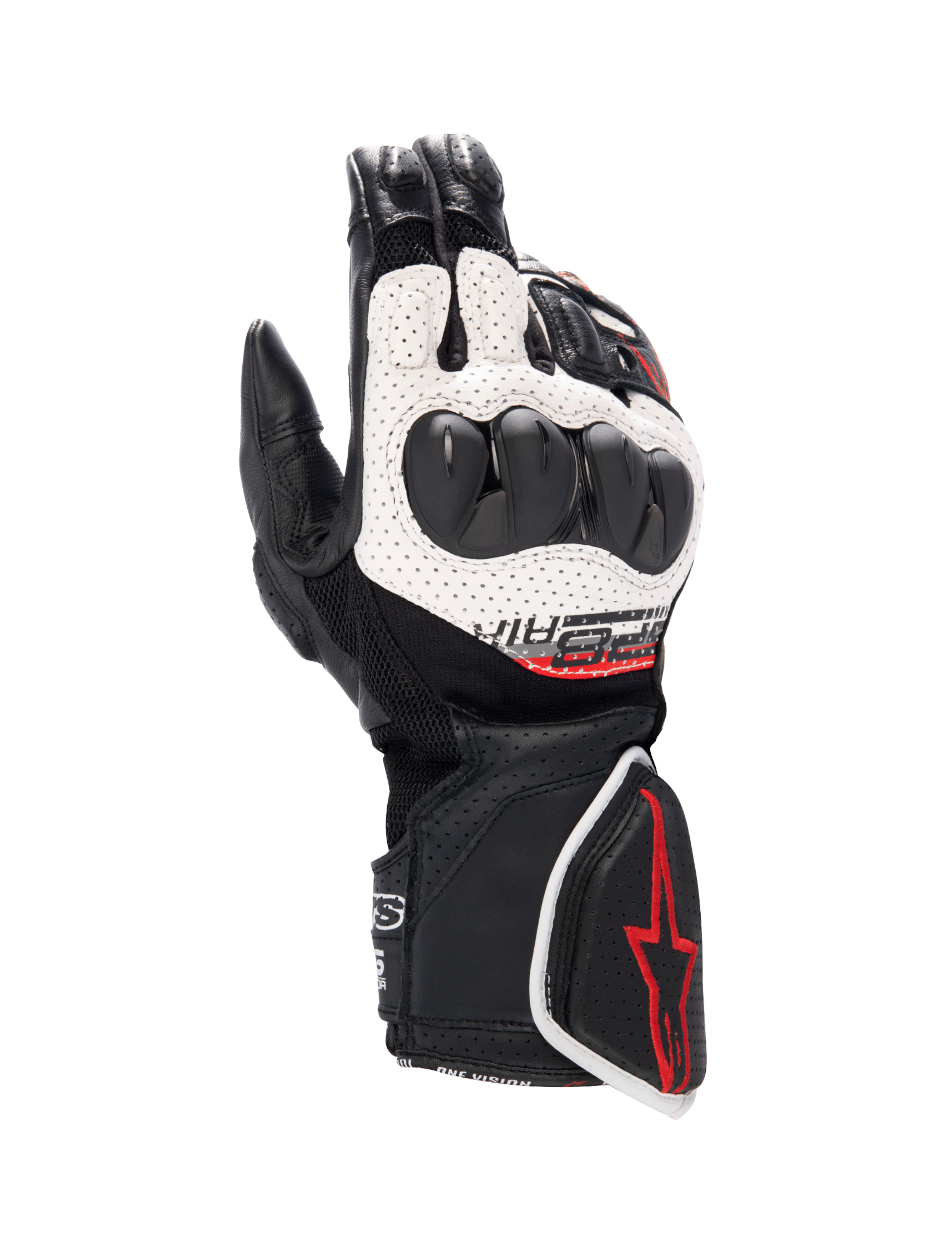 SP-8 V3 Air - Black Motorcycle Gloves | Alpinestars®