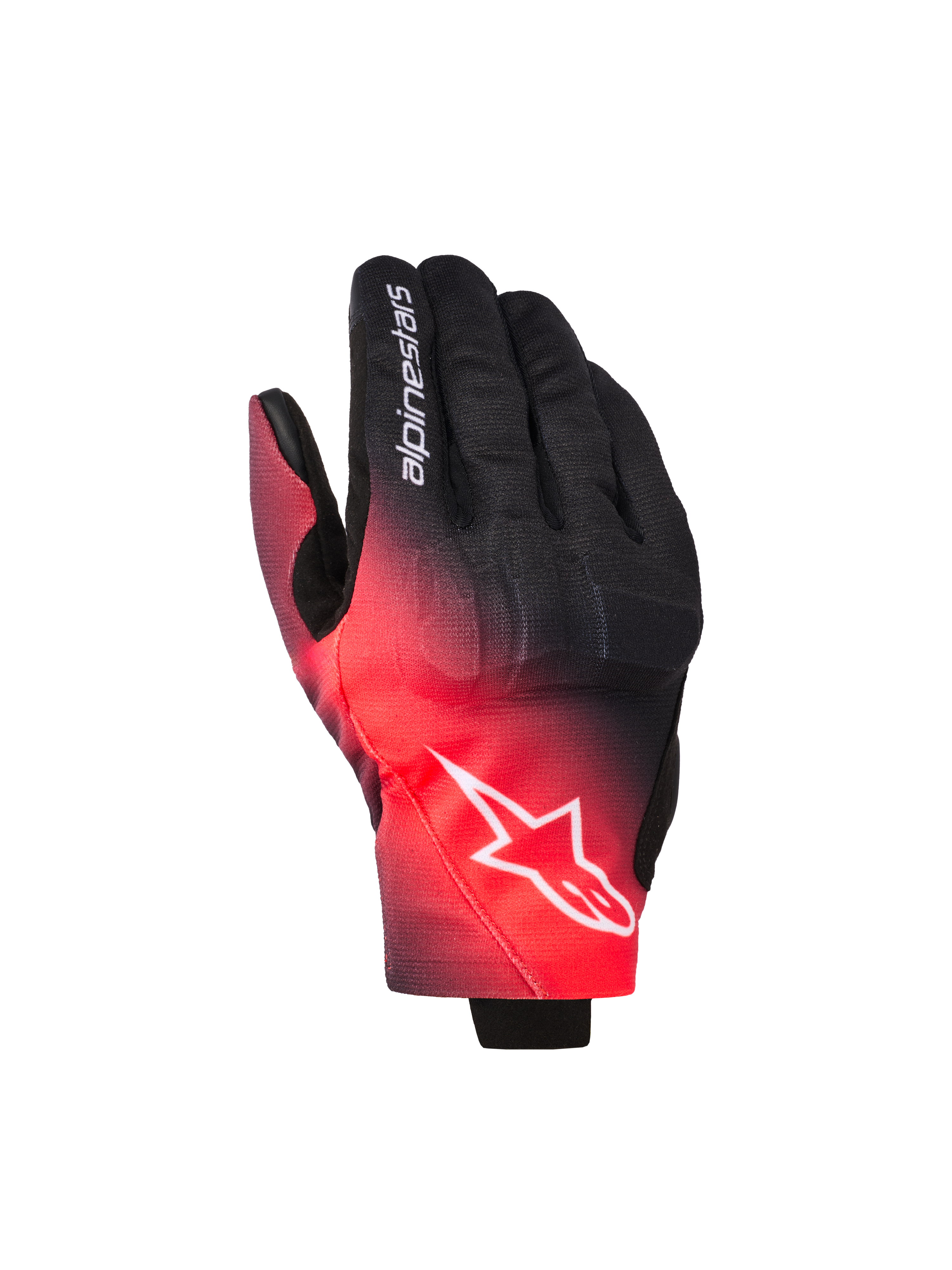 Reef V2 - Black Motorcycle Gloves | Alpinestars®