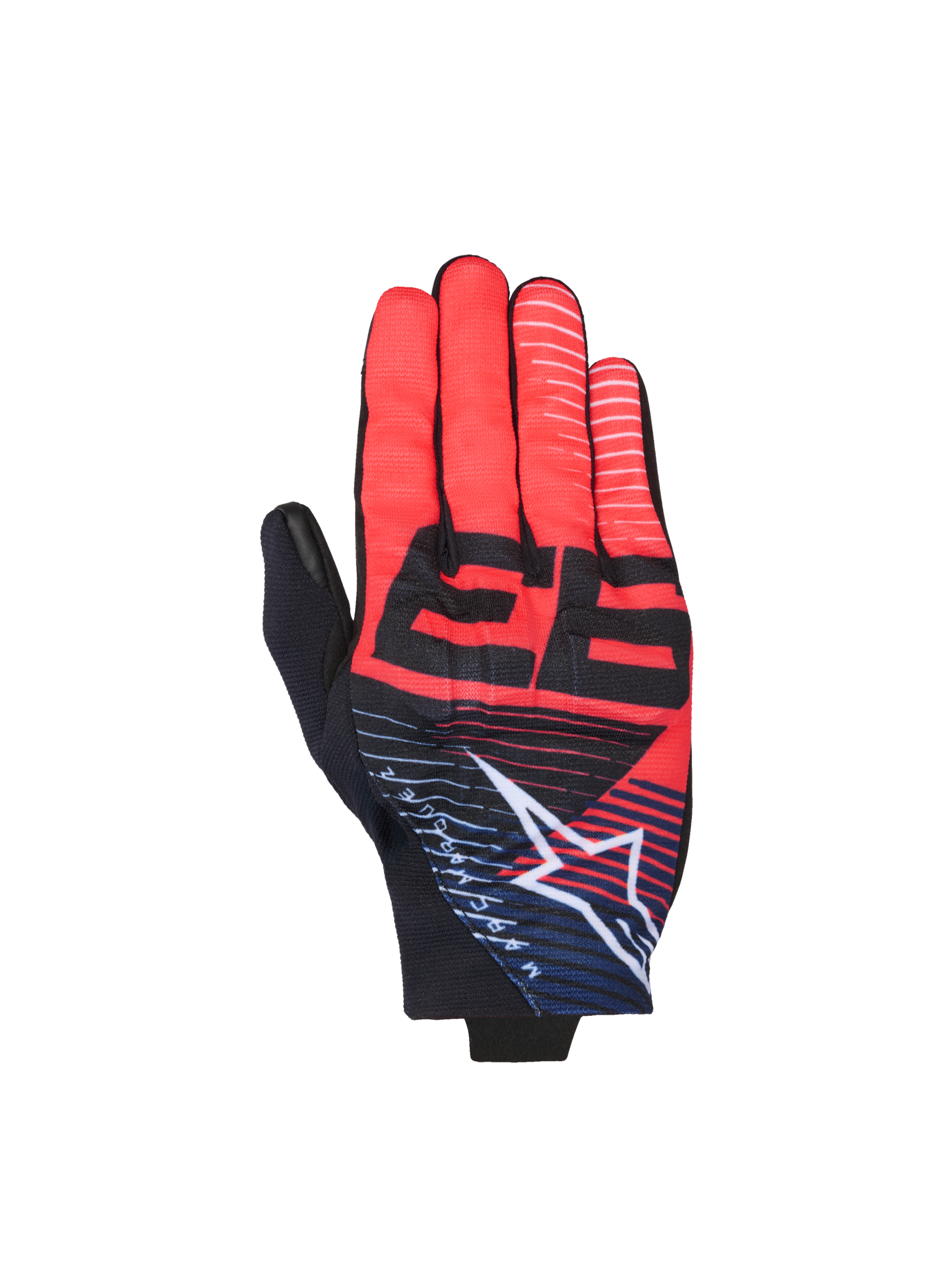 MM93 Reef V2 - Black Motorcycle Gloves | Alpinestars®