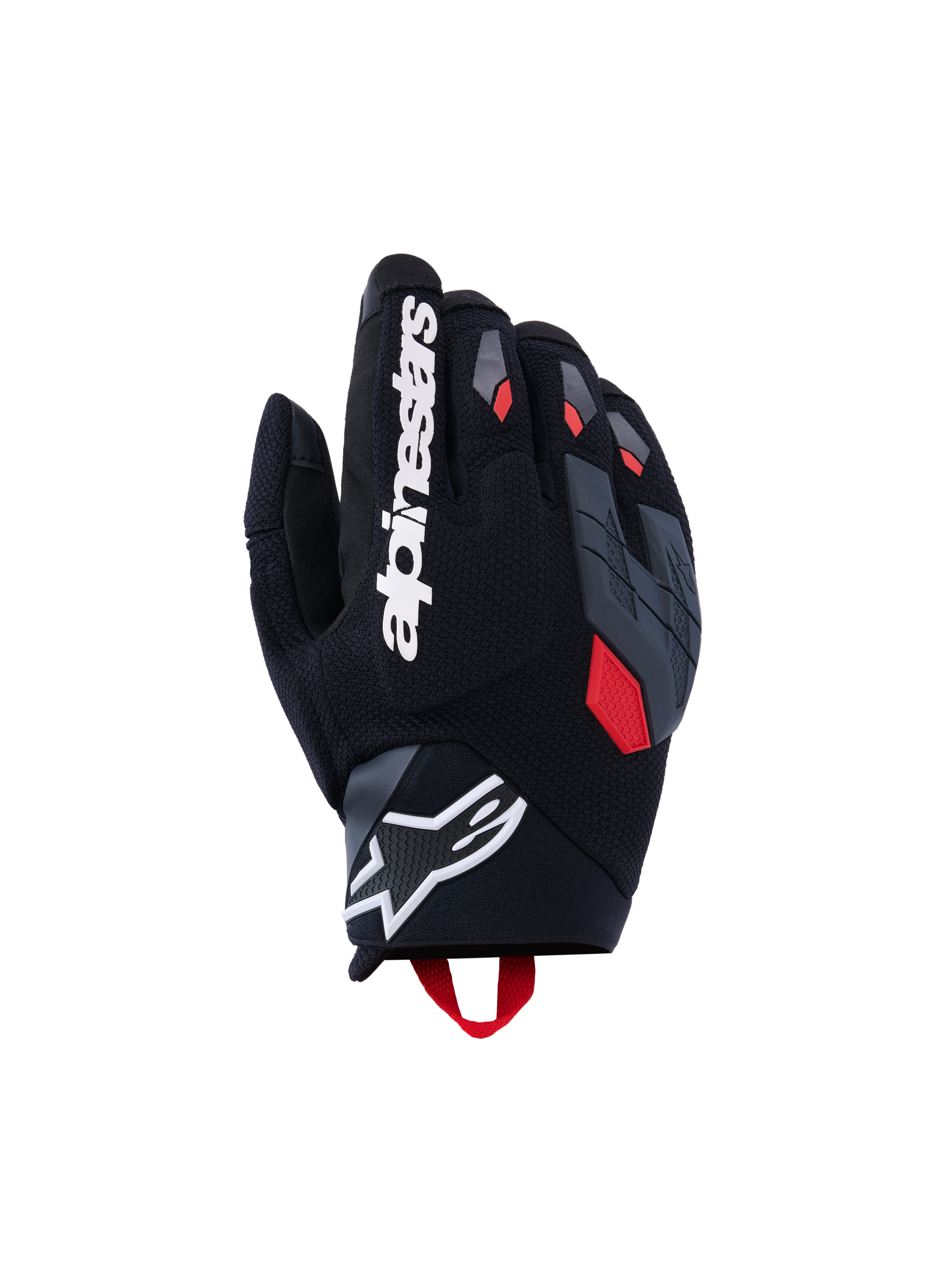 Durack - Red Motorcycle Gloves | Alpinestars®