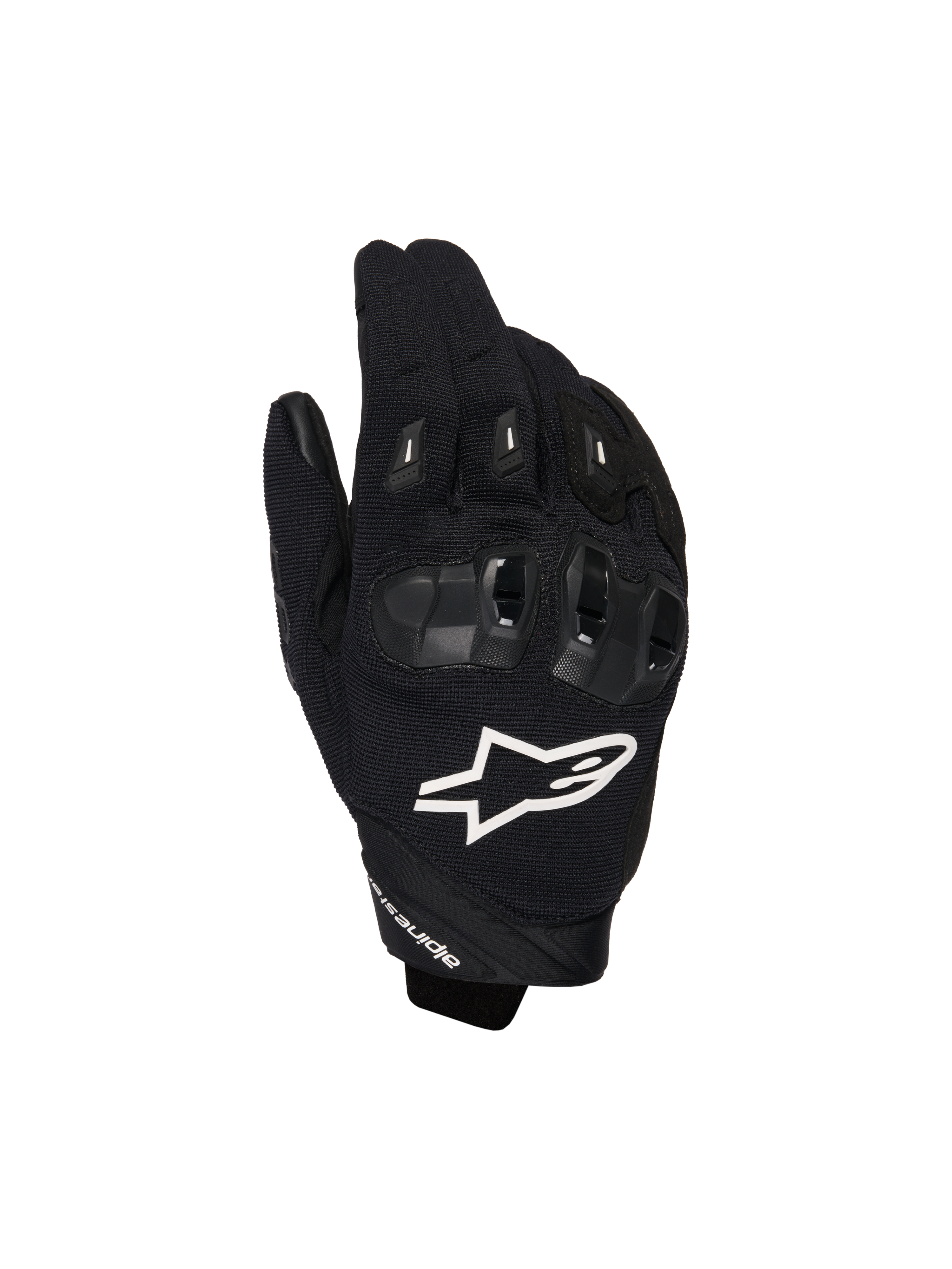 SP X 1 - Black Motorcycle Gloves | Alpinestars®