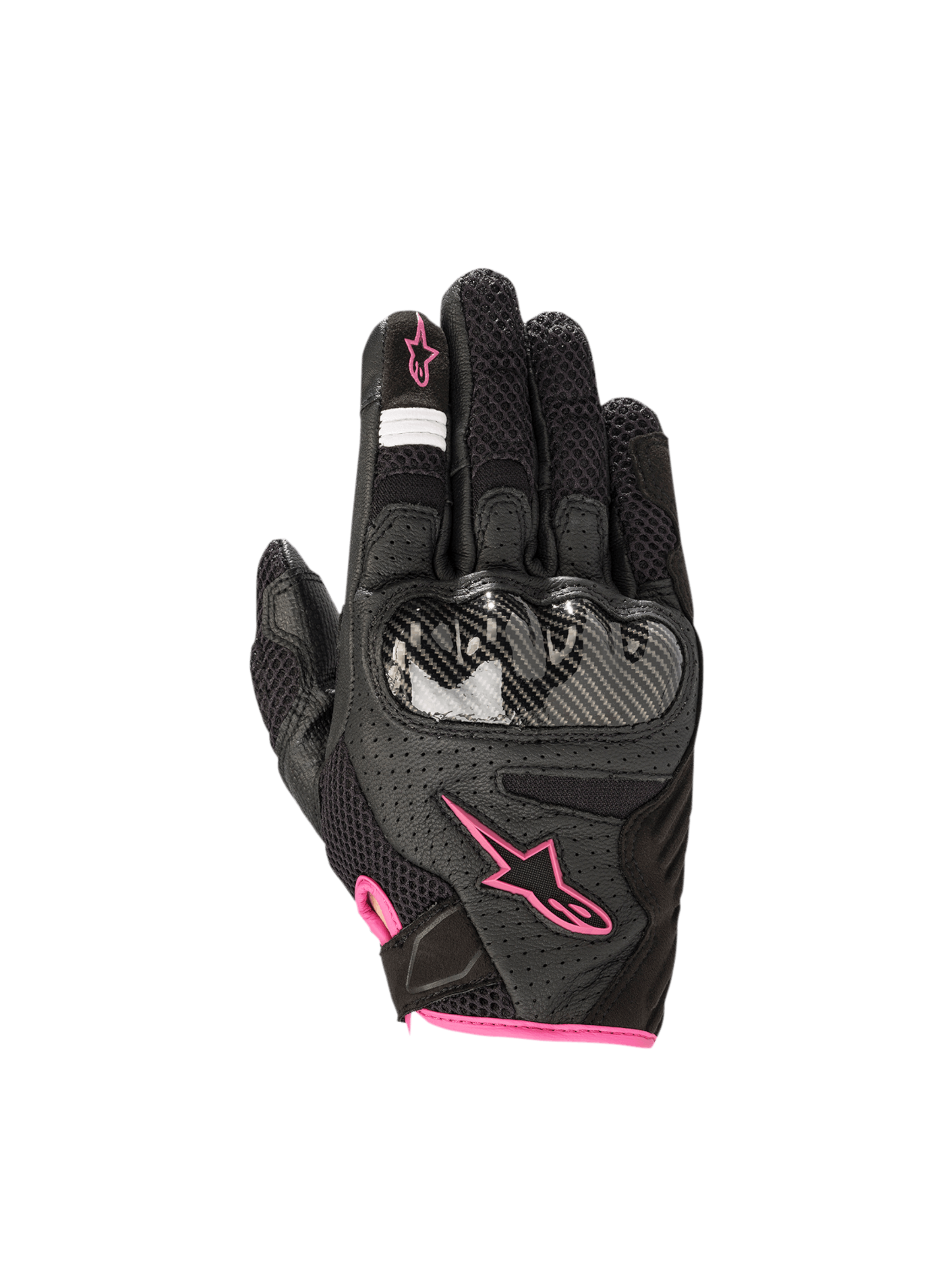 Stella SMX1-Air V2 - Black Motorcycle Gloves | Alpinestars®