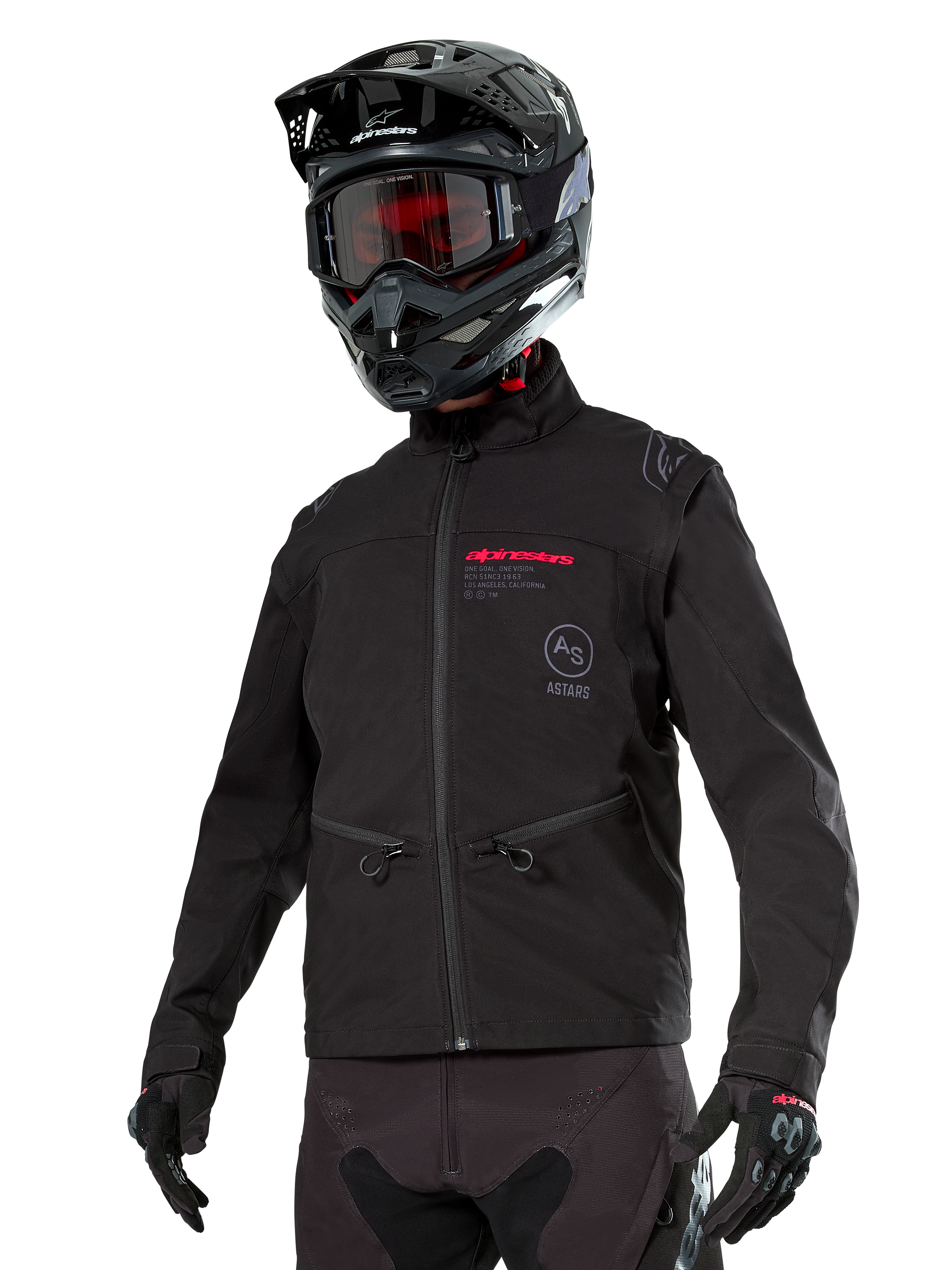 Lite-Dura Softshell - Black MX Jacket | Alpinestars® Lite-Dura Softshell - Black MX Jacket | Alpinestars®