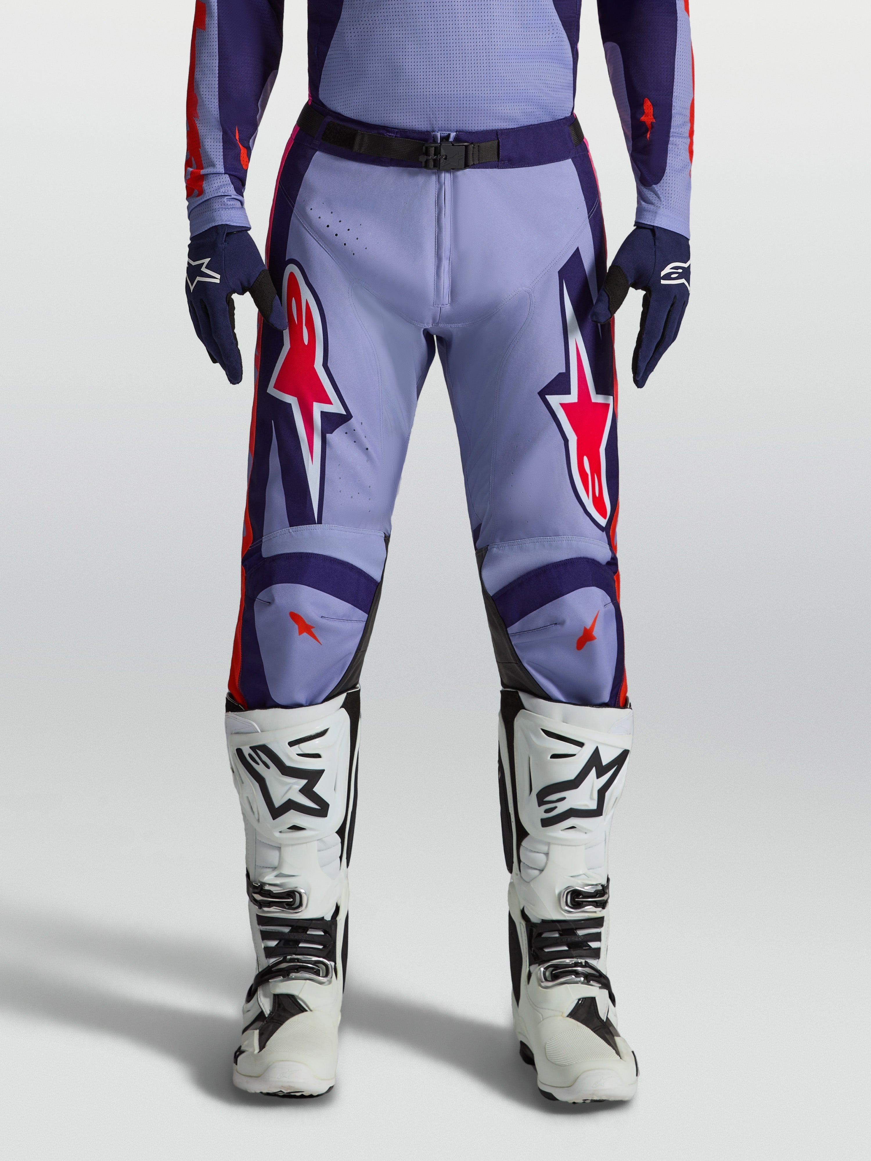 2027 Racer Air Hunt - Purple MX Pants | Alpinestars®