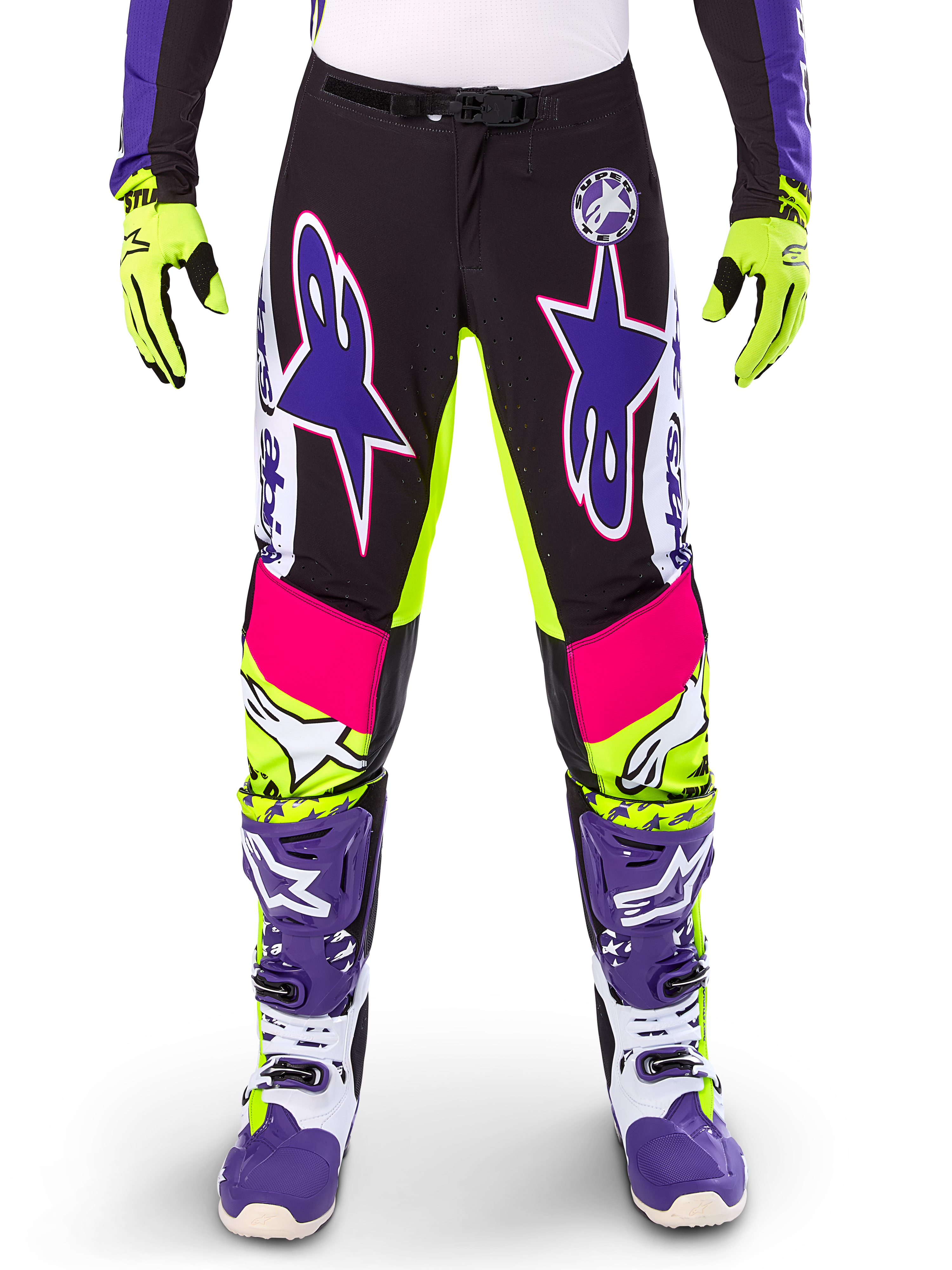 Limited Edition Supertech Dirt Studios® - White MX Pants Limited Edition Supertech Dirt Studios® - White MX Pants