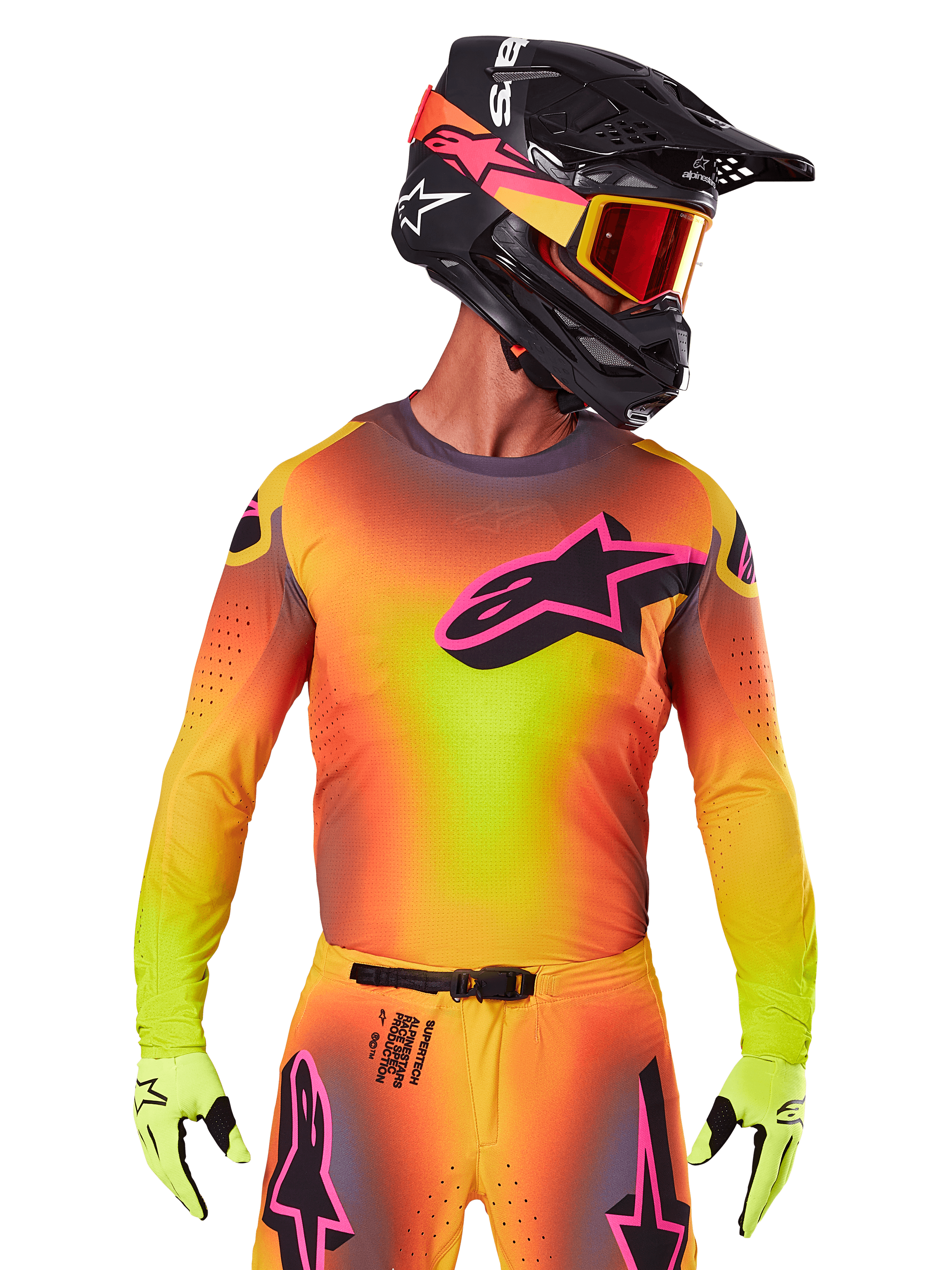 2025 Supertech Lipan - Yellow MX Jersey | Alpinestars® 2025 Supertech Lipan - Yellow MX Jersey | Alpinestars®