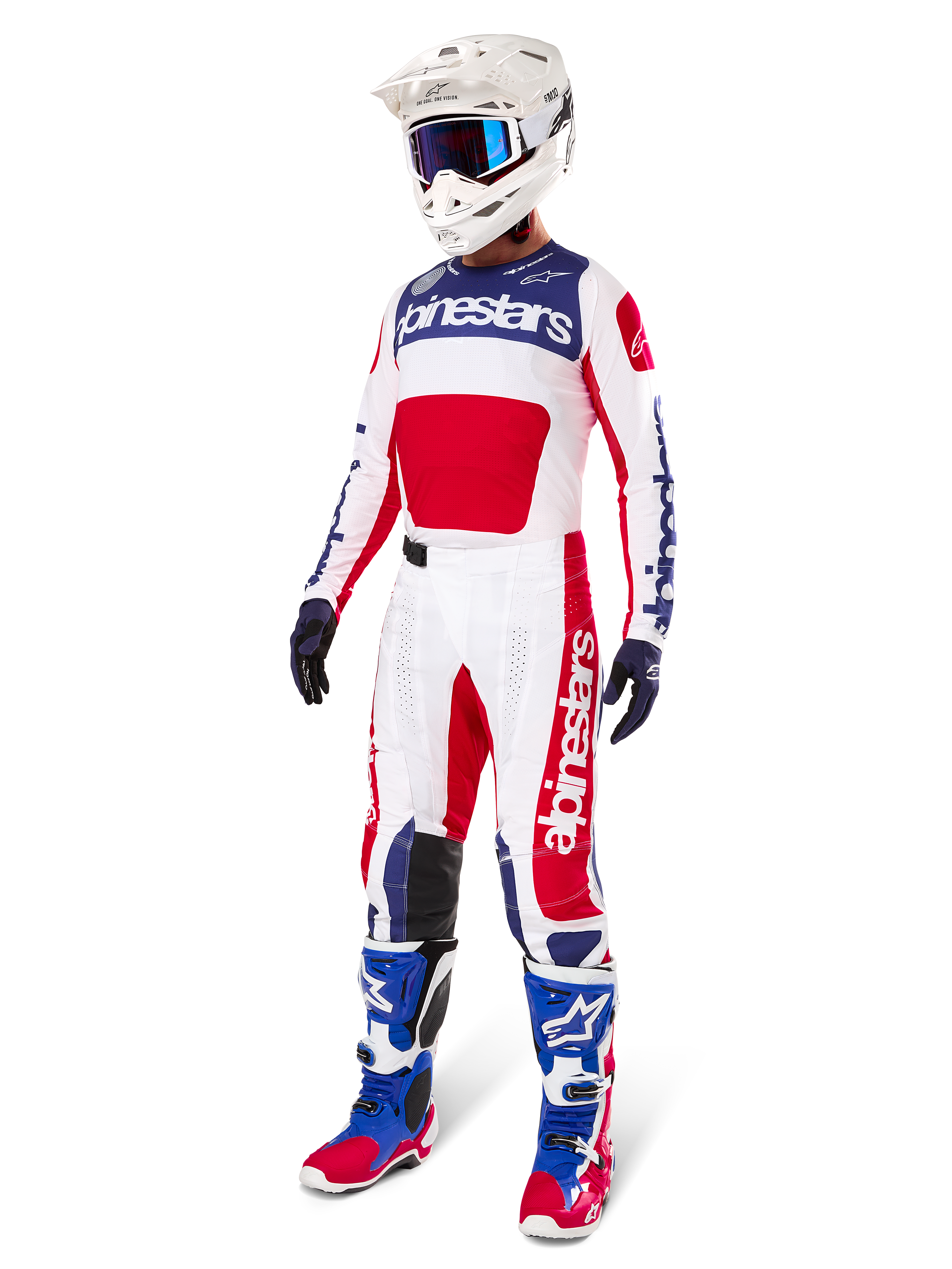 Limited Edition Techstar Fortitude - Red MX Gear Set | Alpinestars®