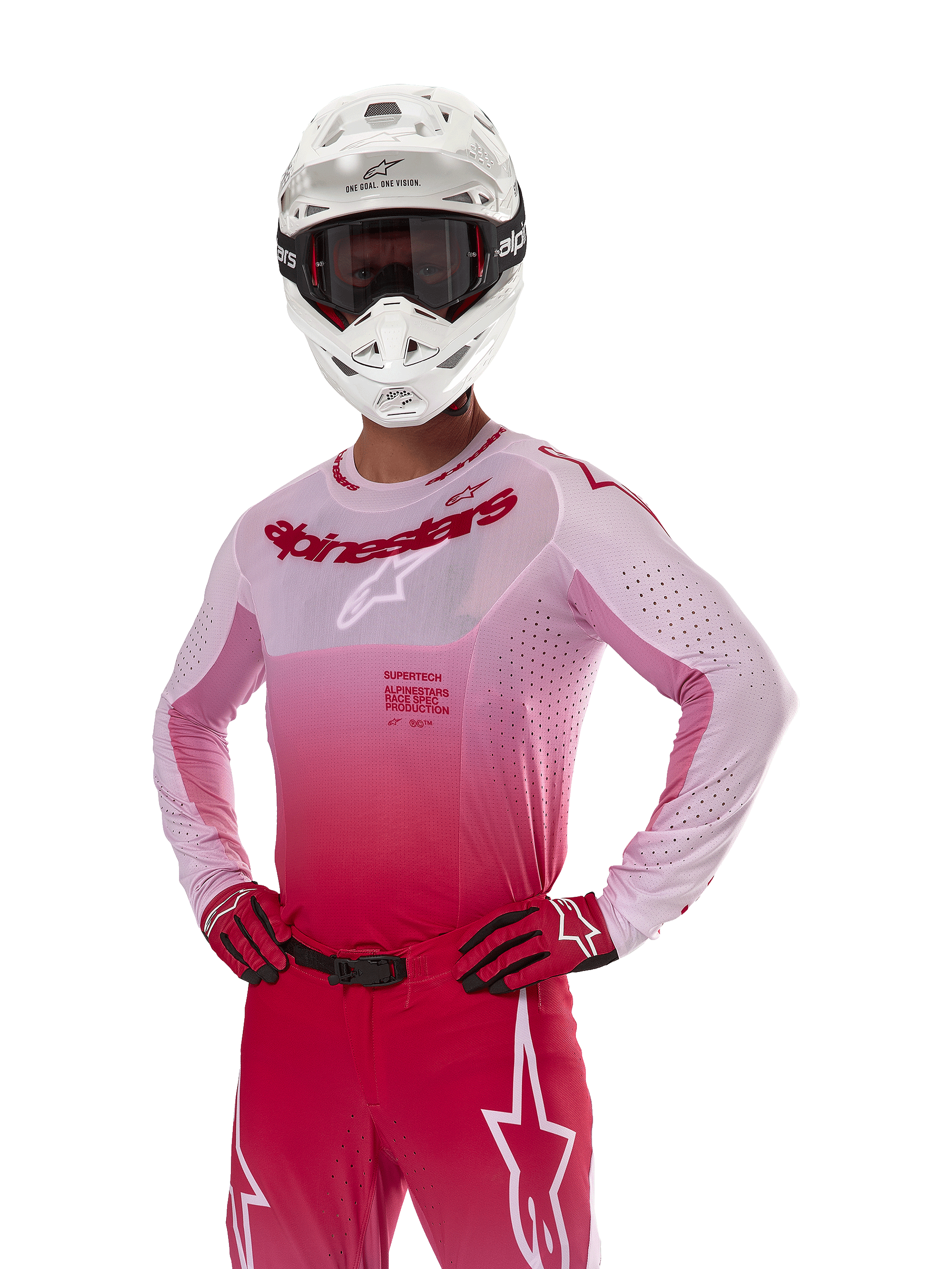 alpinestar mx gear 2024 L / Red Berry Lilac