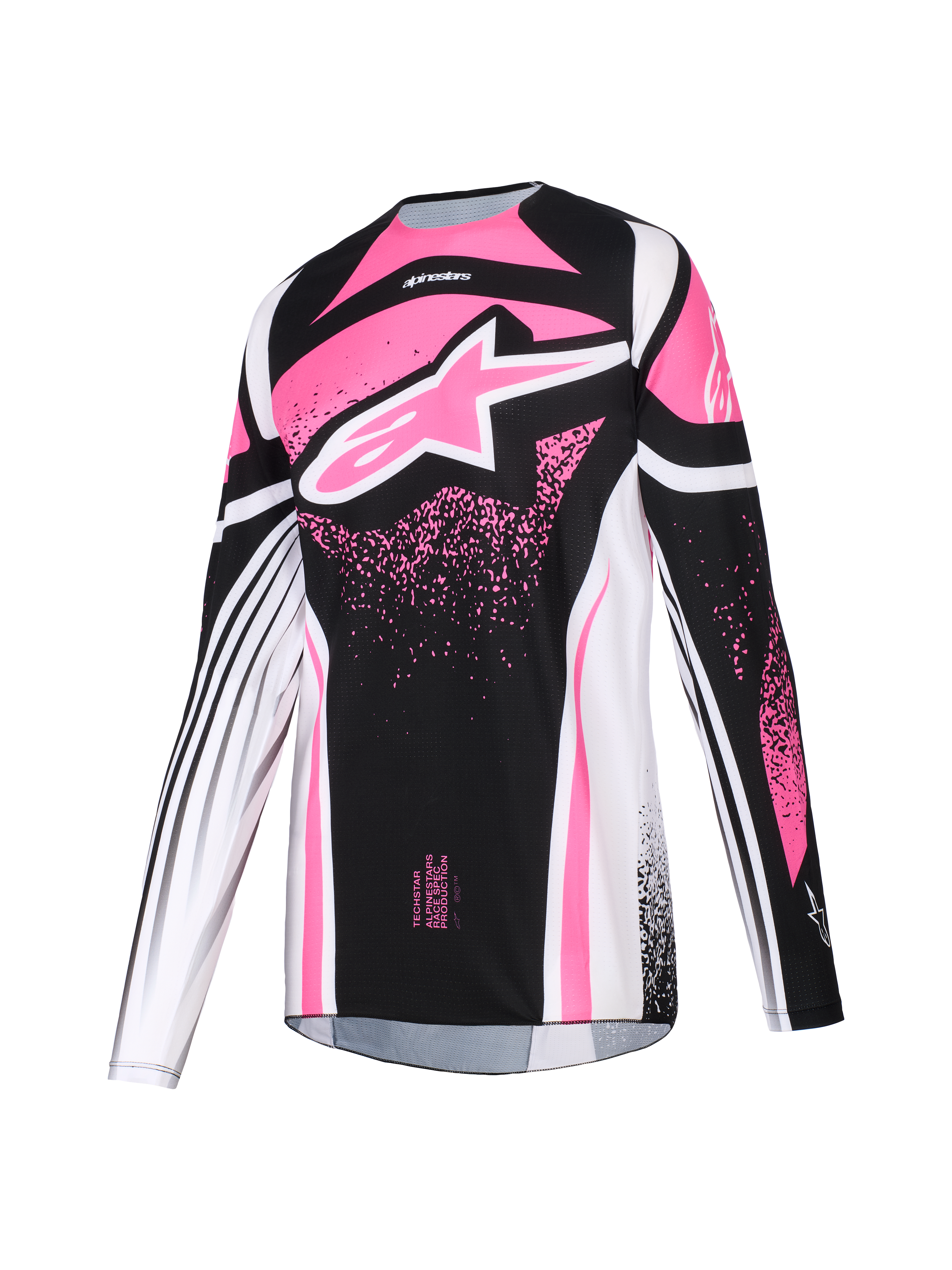 2026 Woman Stella Techstar Nomur - Black MX Jersey | Alpinestars®