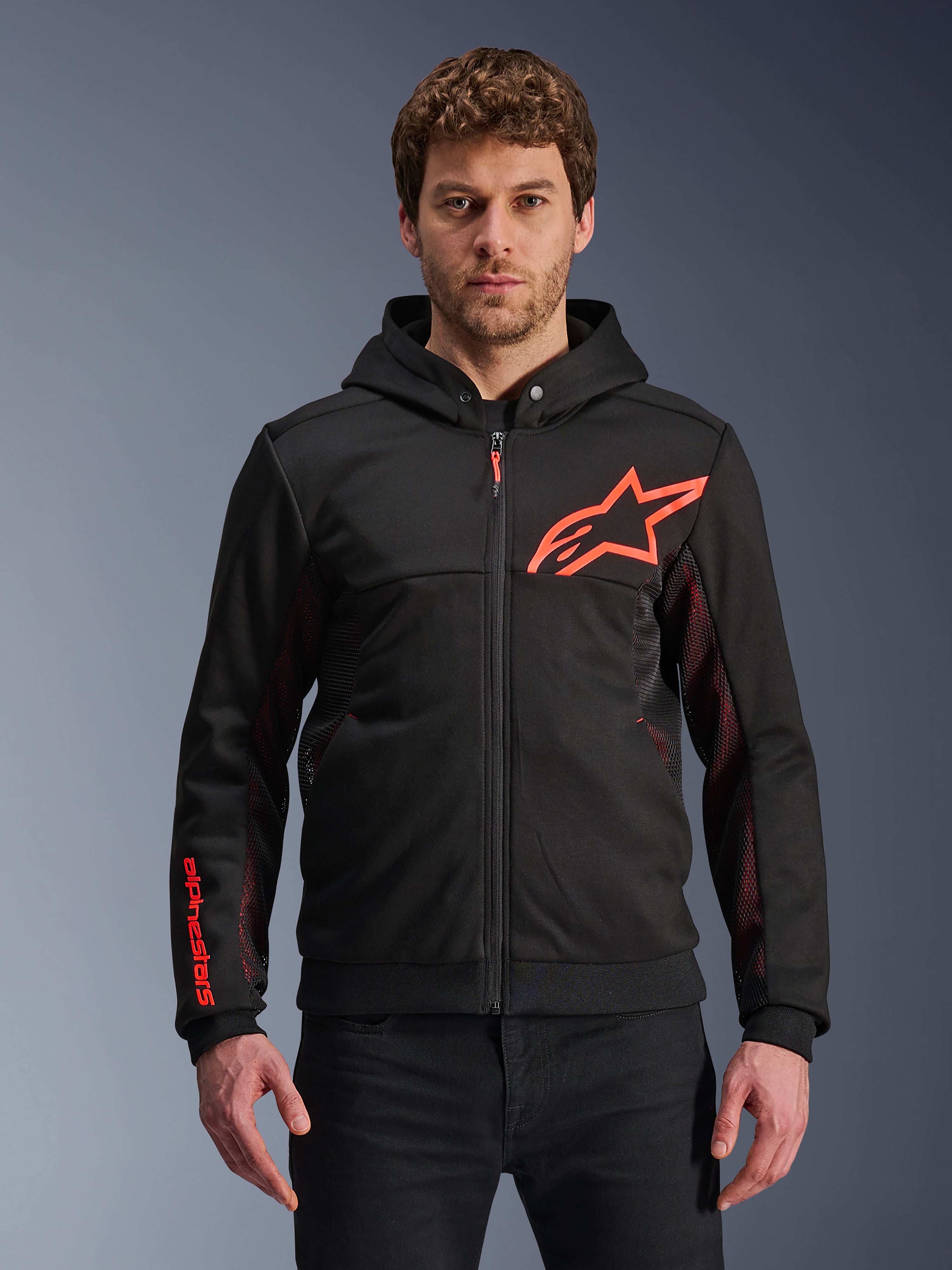 Chrome Air Sport Hoodie BLACK RACING/SPORT Jackets