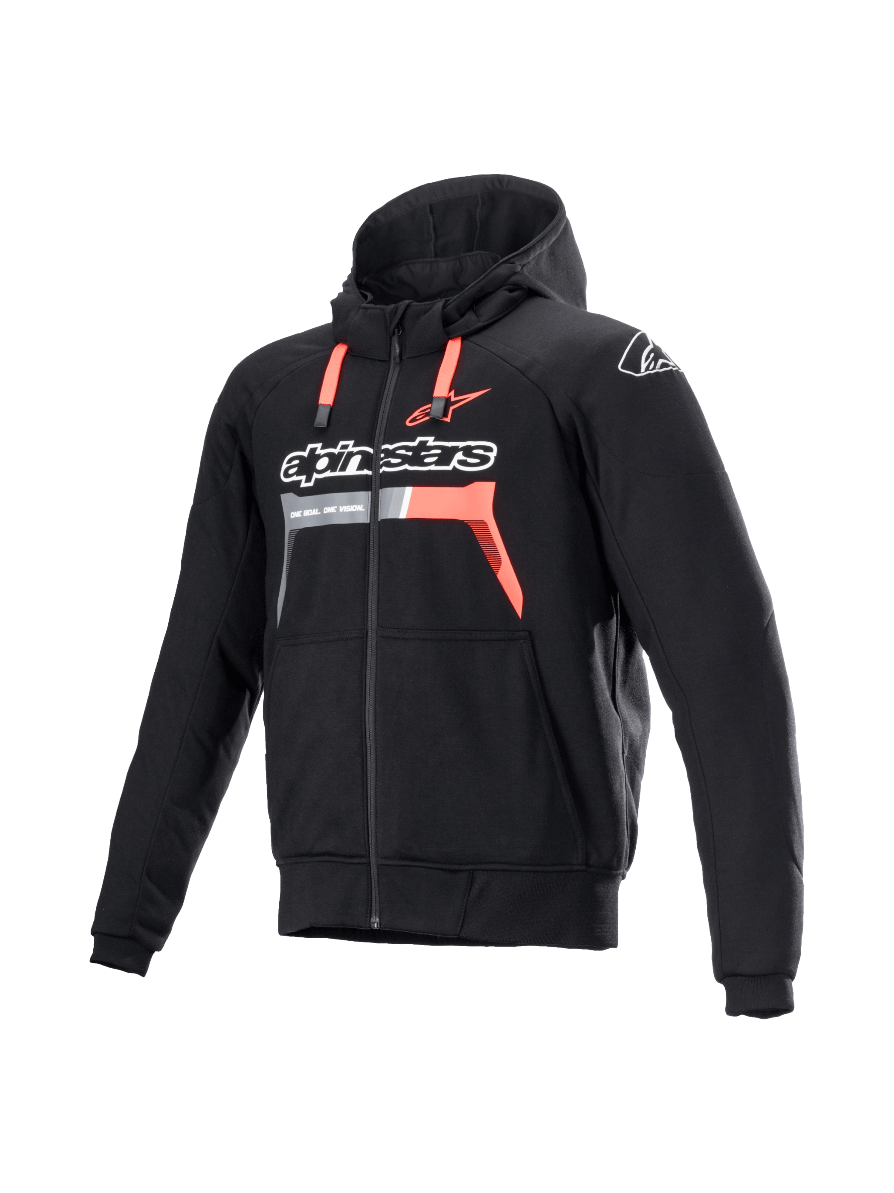 Alpinestars CHROME IGNITION HOODIEジャケット Chrome Ignition - Black Motorcycle Jacket | Alpinestars®