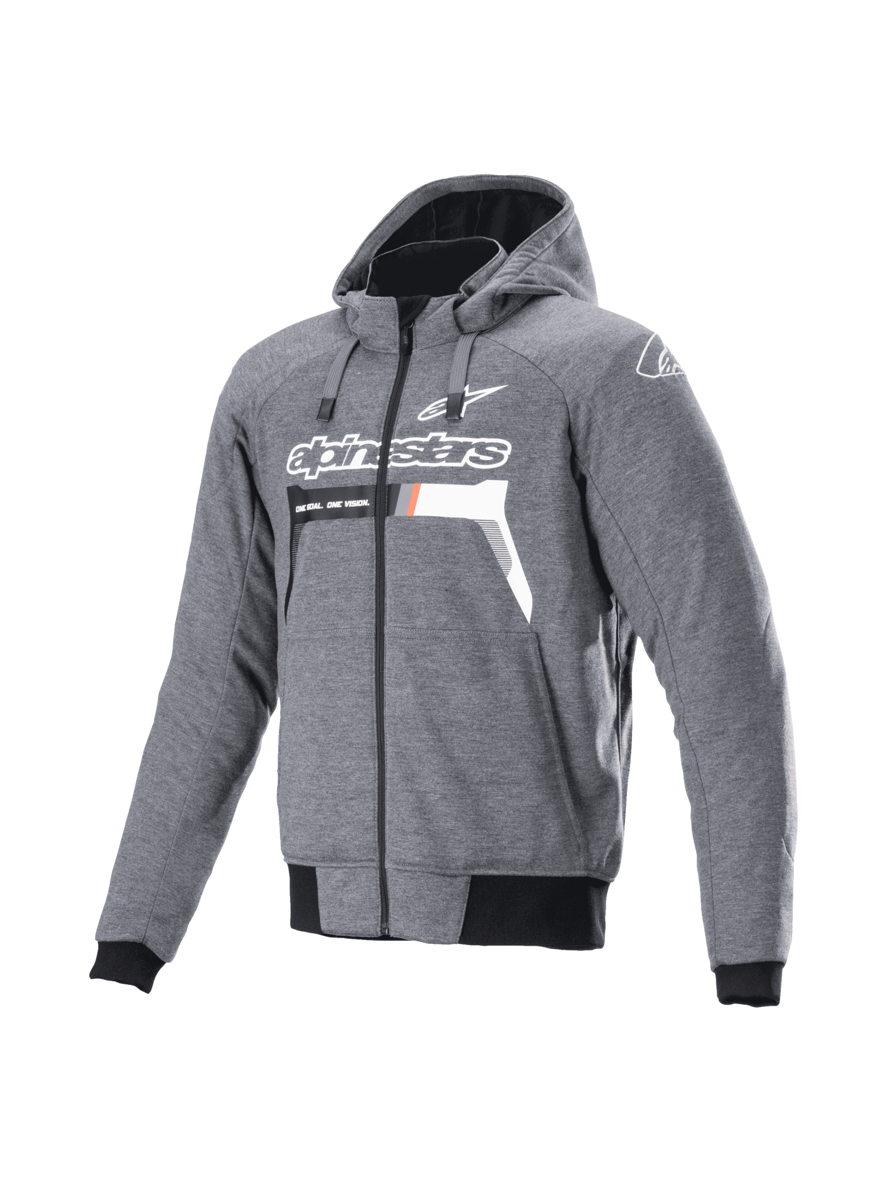 alpinestars スポーツジャケット 黒/白/グレー Chrome Ignition - Gray Motorcycle Jacket | Alpinestars®