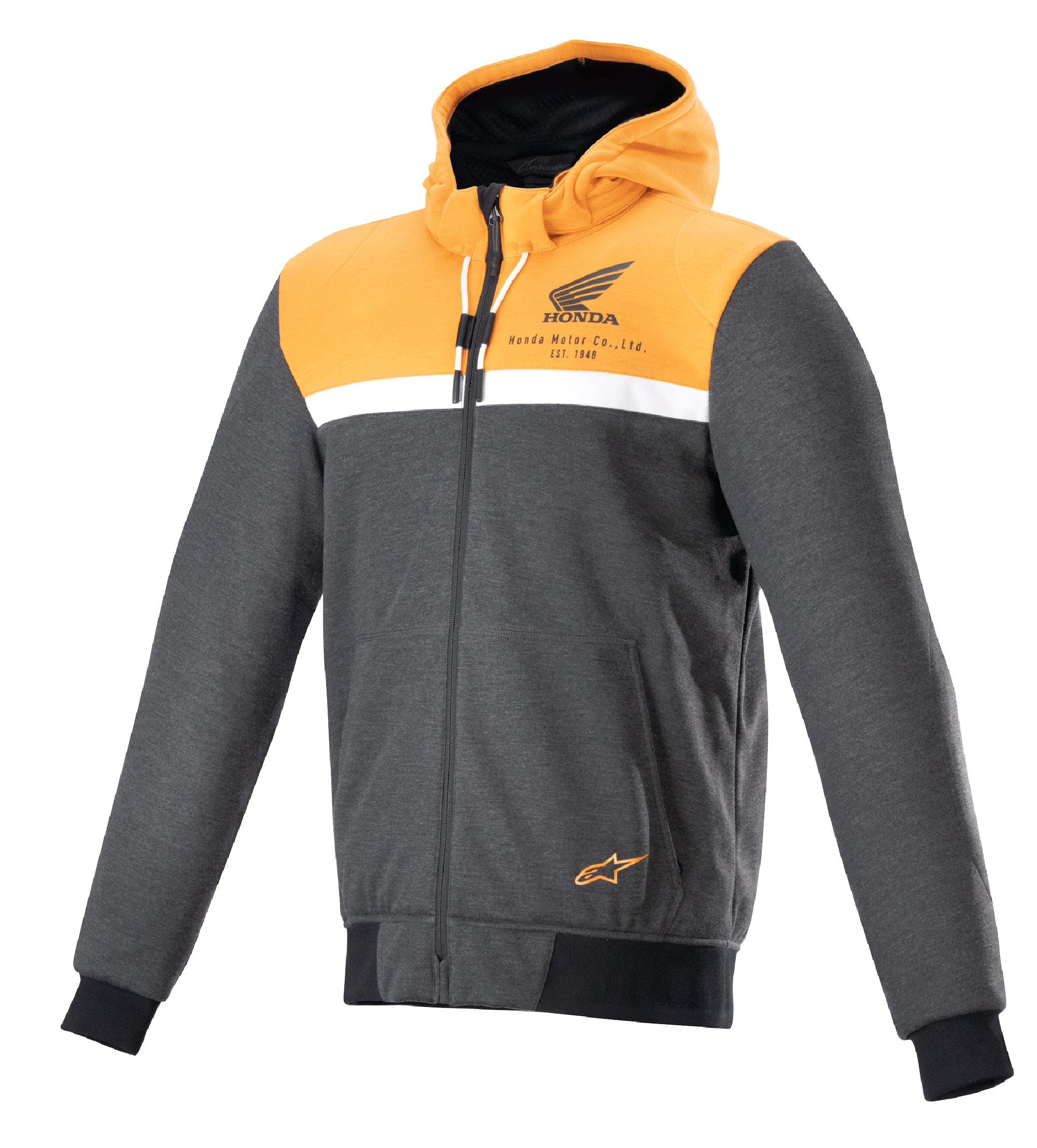 Honda Chrome Street - Black Motorcycle Jacket | Alpinestars® Honda Chrome Street - Black Motorcycle Jacket | Alpinestars®