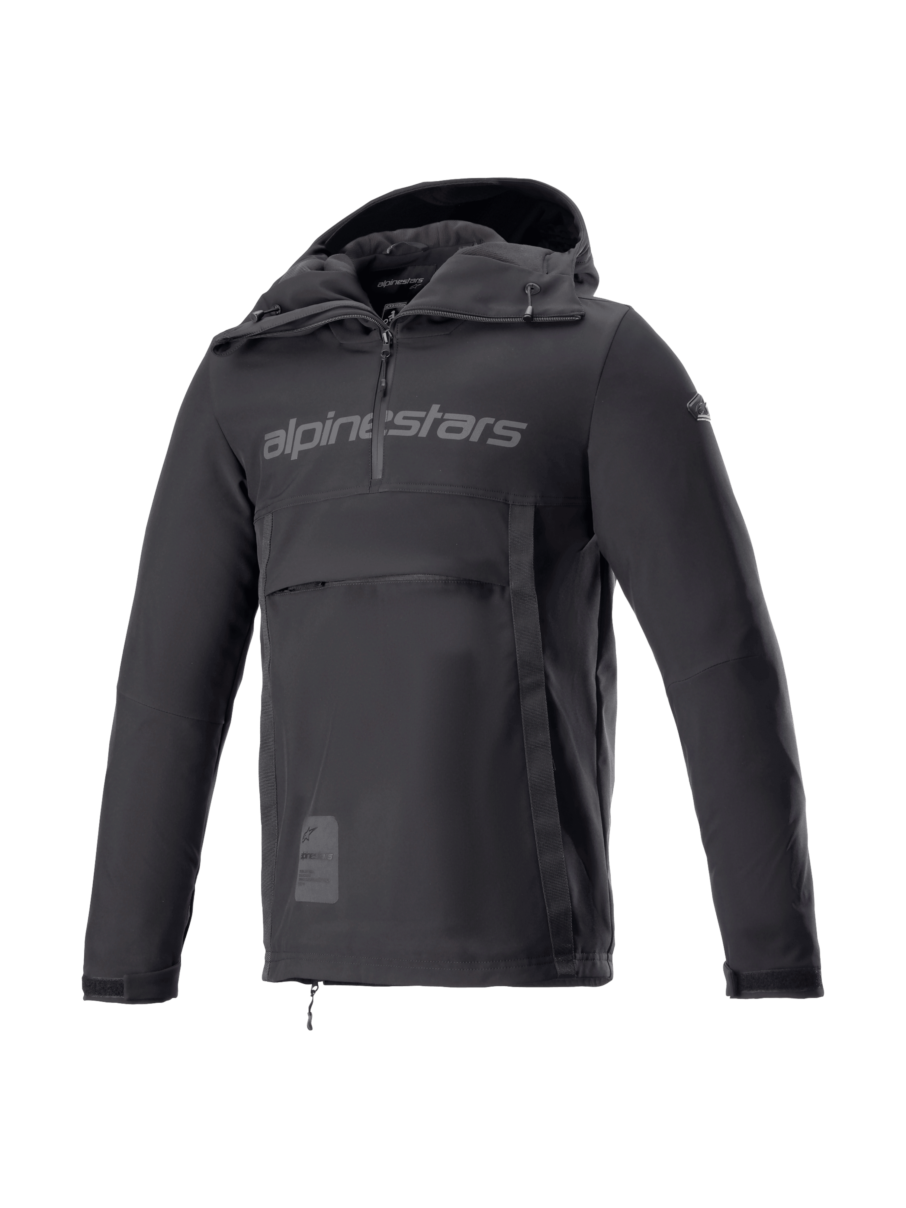 Sherpa Hoodie - Black Motorcycle Jacket | Alpinestars®