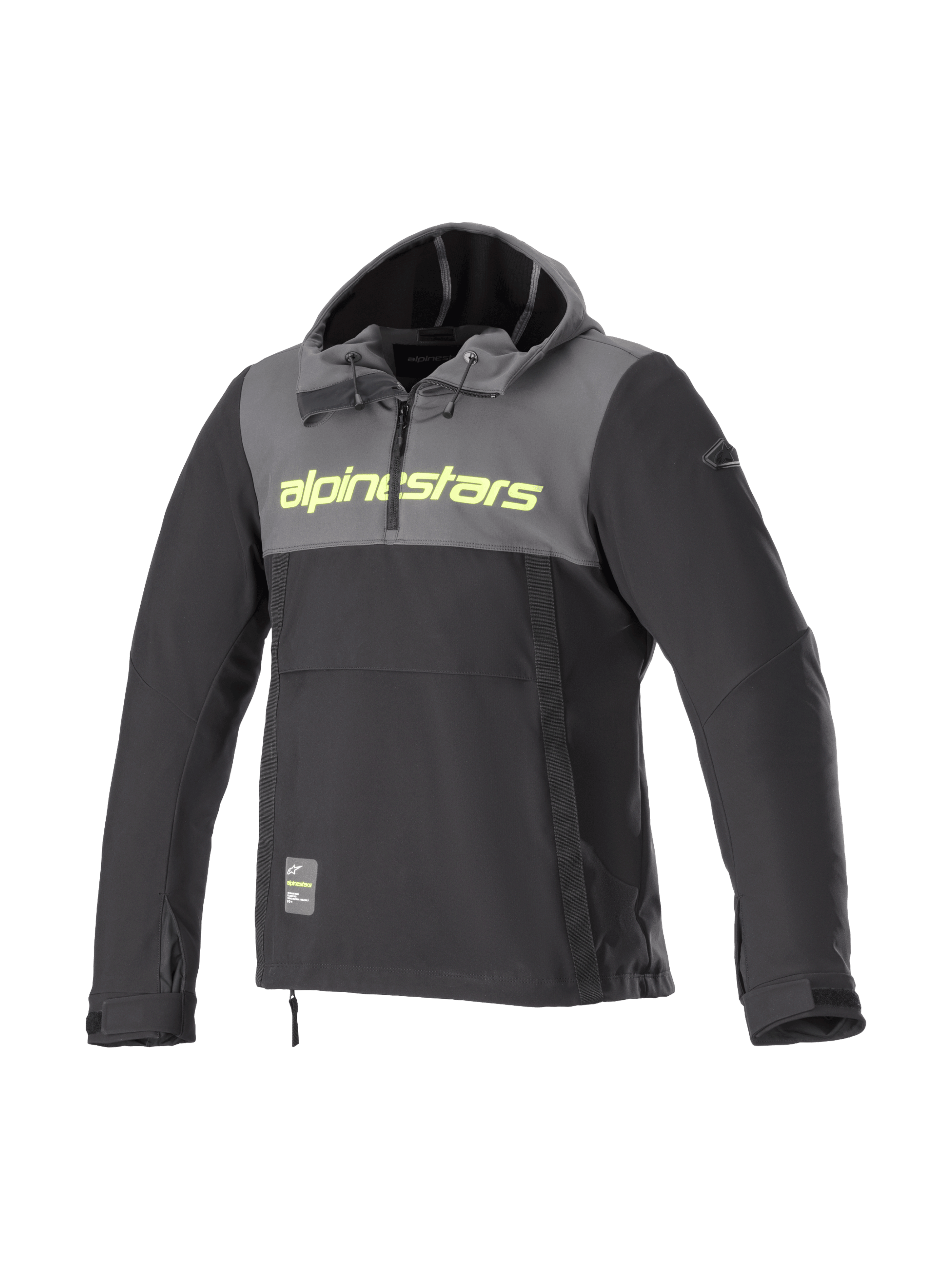 Sherpa Hoodie - Black Motorcycle Jacket | Alpinestars®
