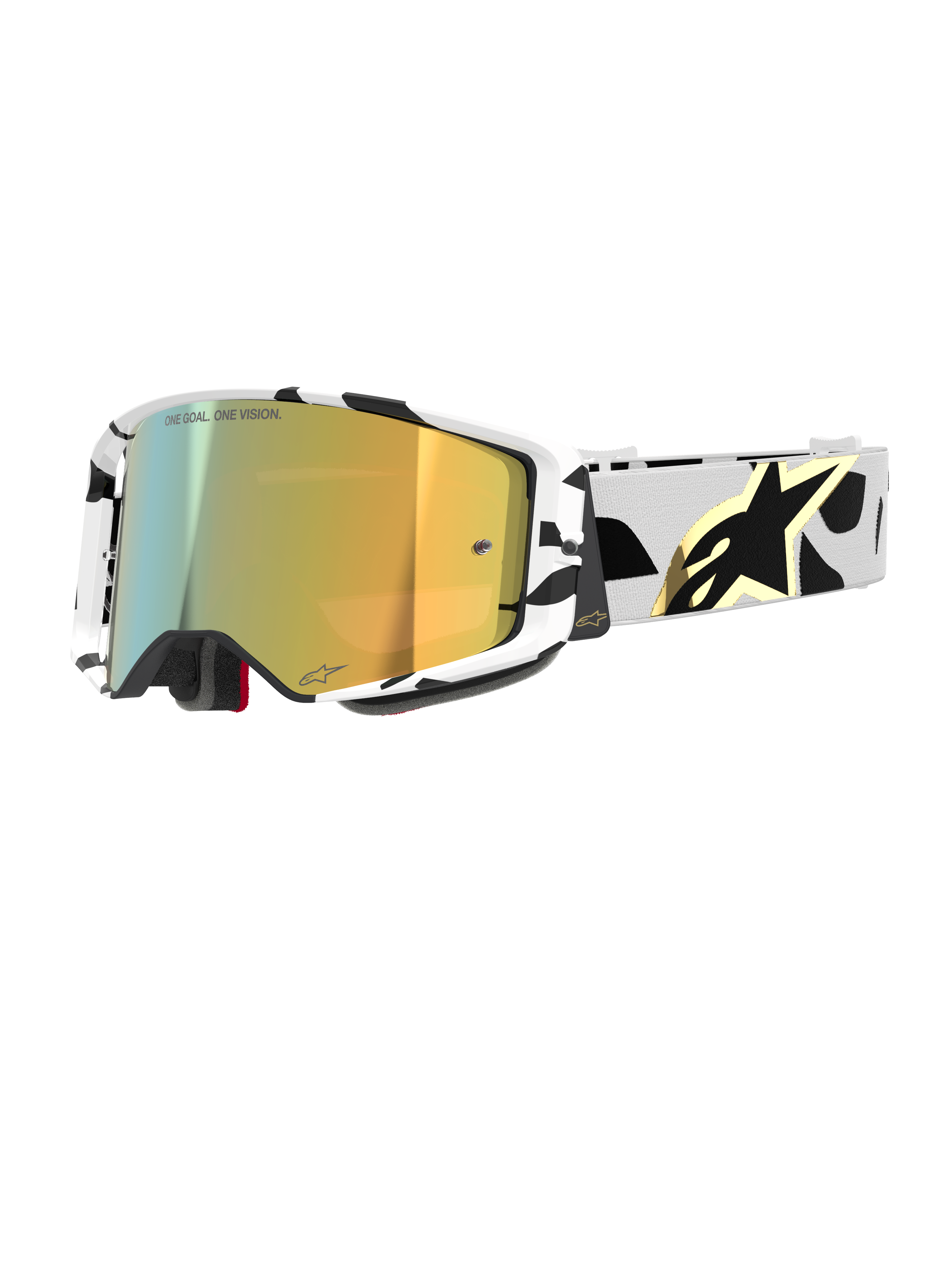 Supertech Corp Absolute Vision - White MX Goggles | Alpinestars®