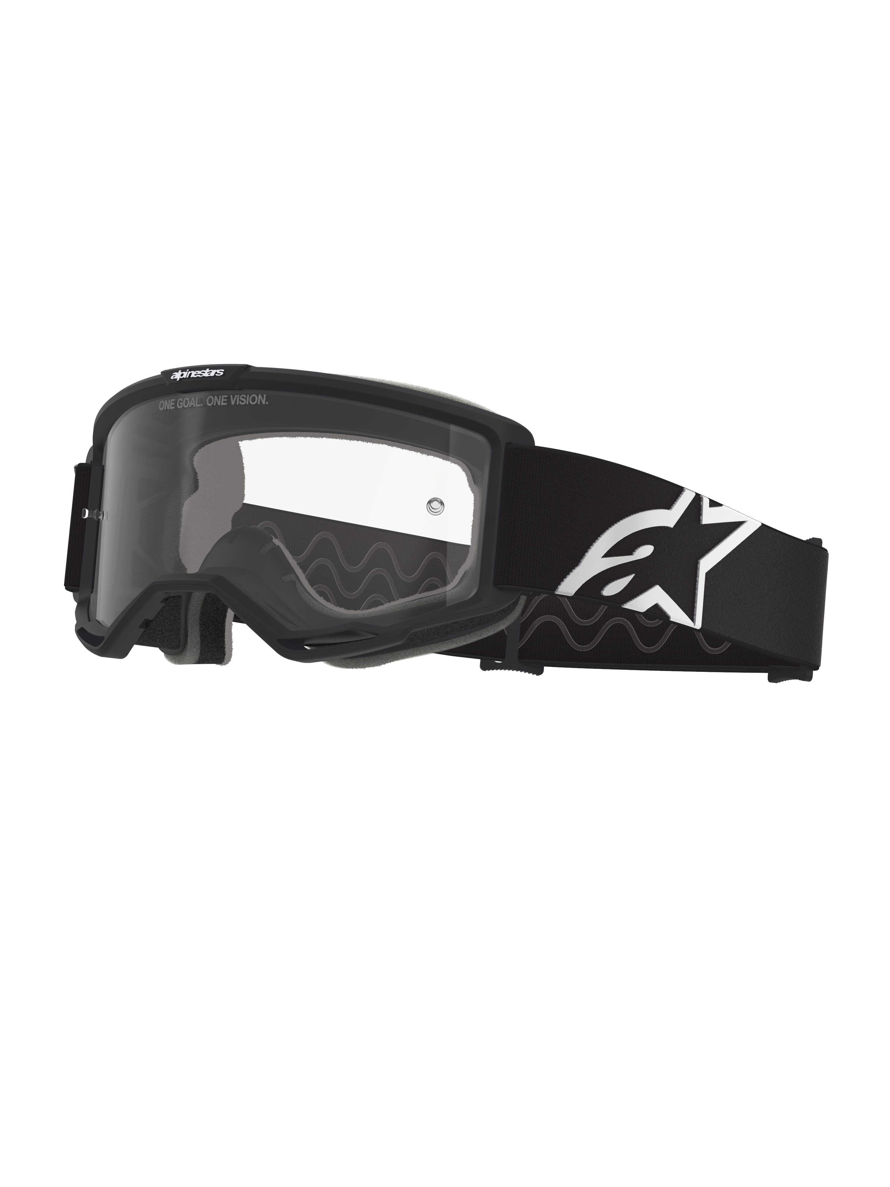 otg goggles One Size / Black Grey Clear