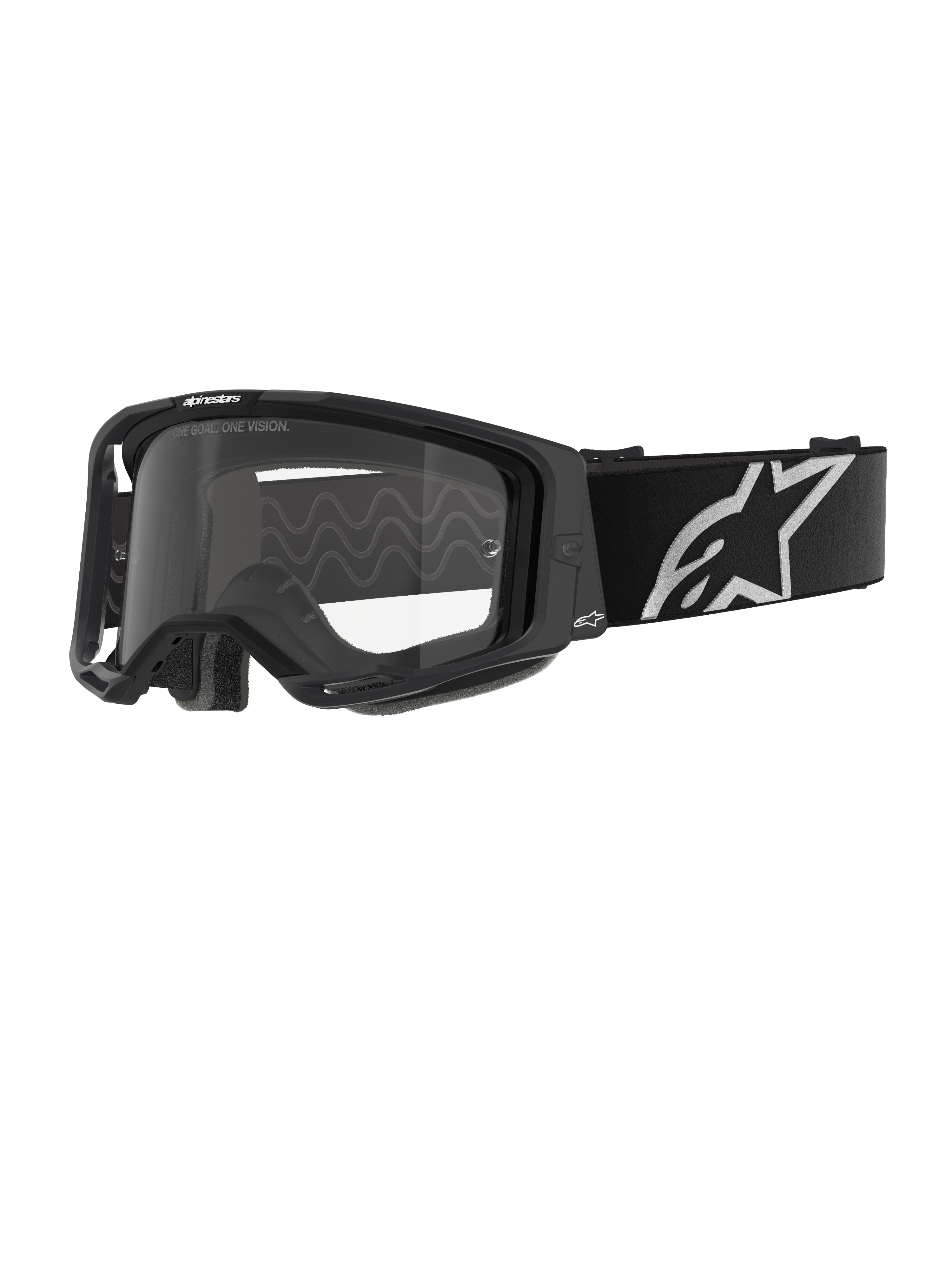 goggl.cc Vision 8 Corp - Black MX Goggles
