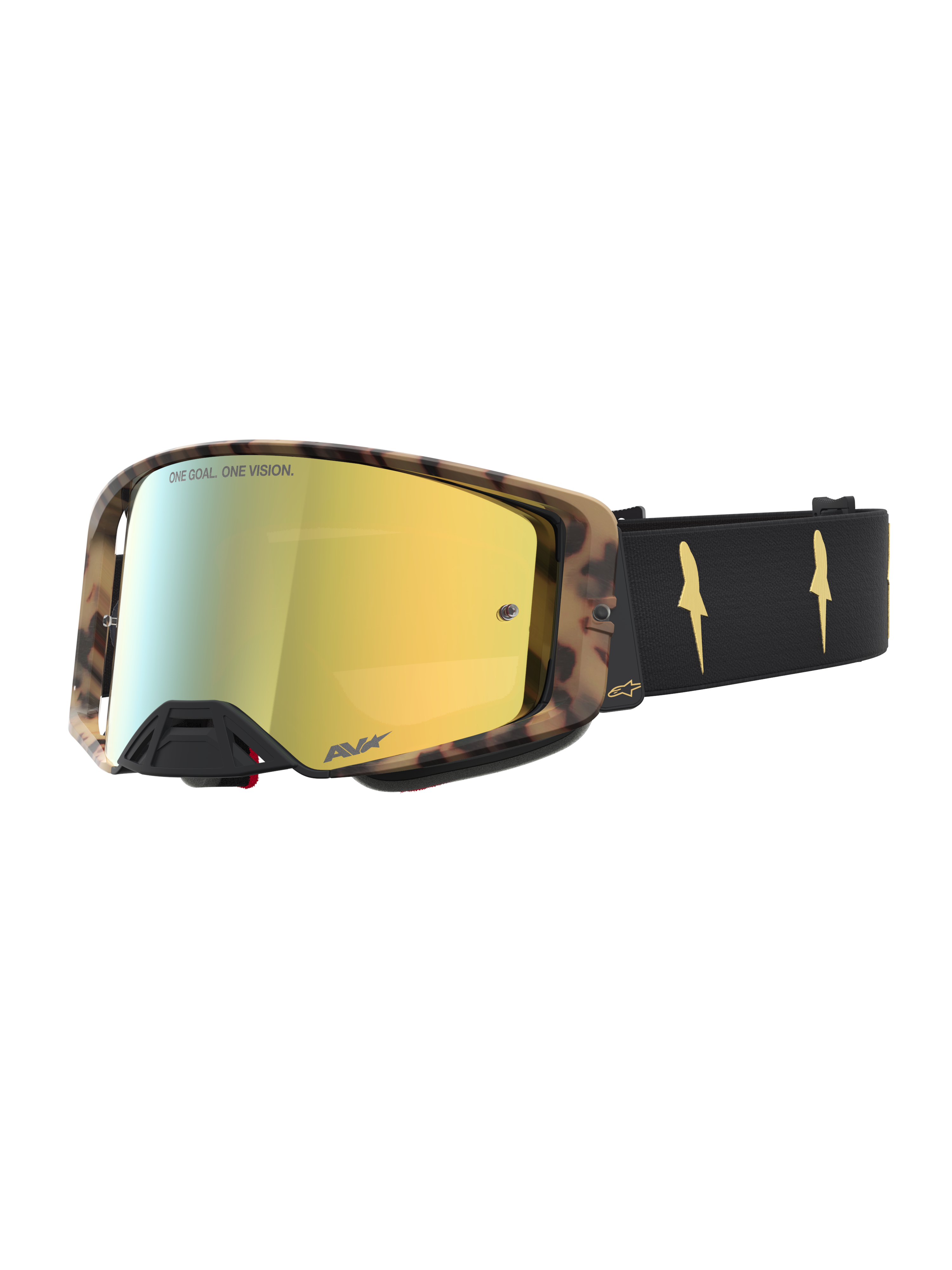 100% ゴーグル Supertech LE Zona - Black Brown MX Goggles | Alpinestars®