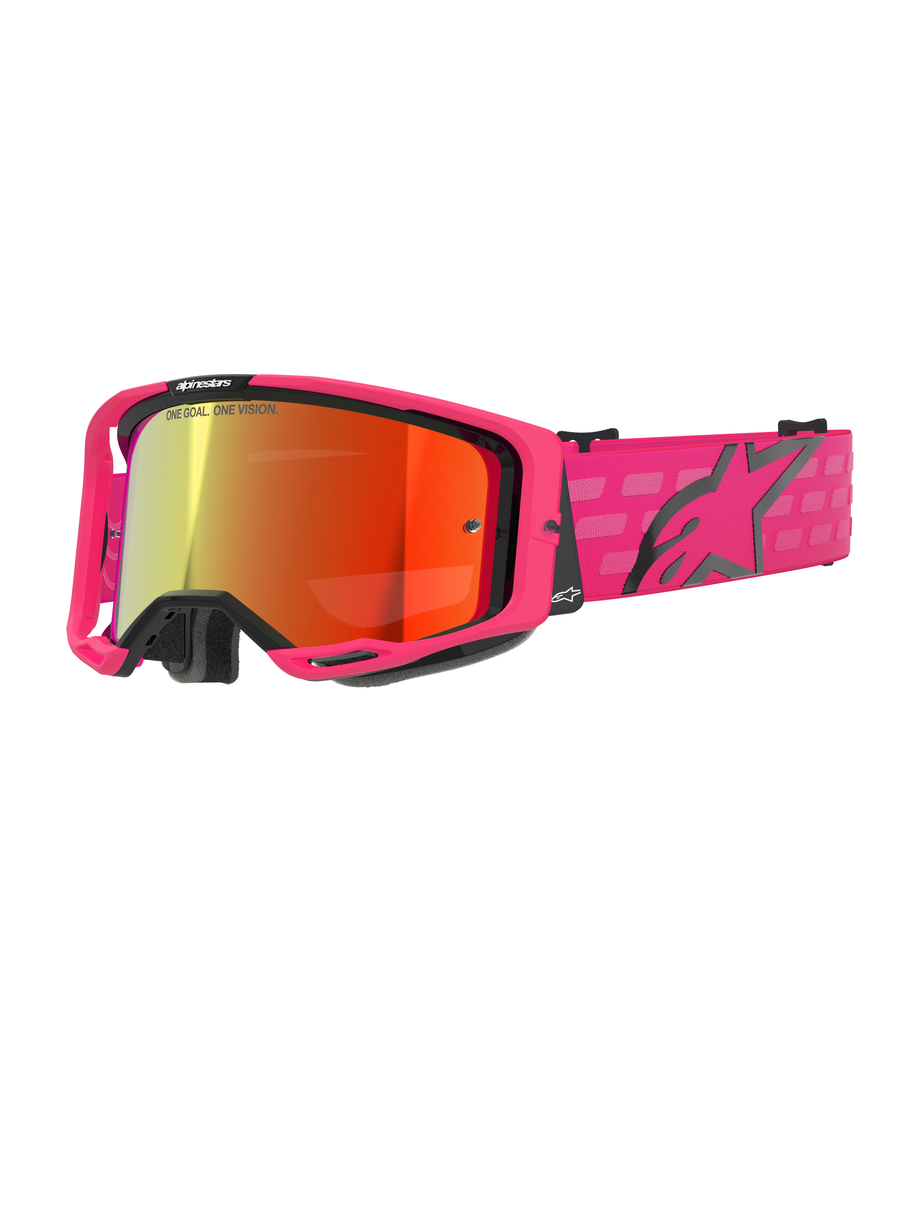 motorbike goggles Vision 8 Corp - Pink MX Goggles