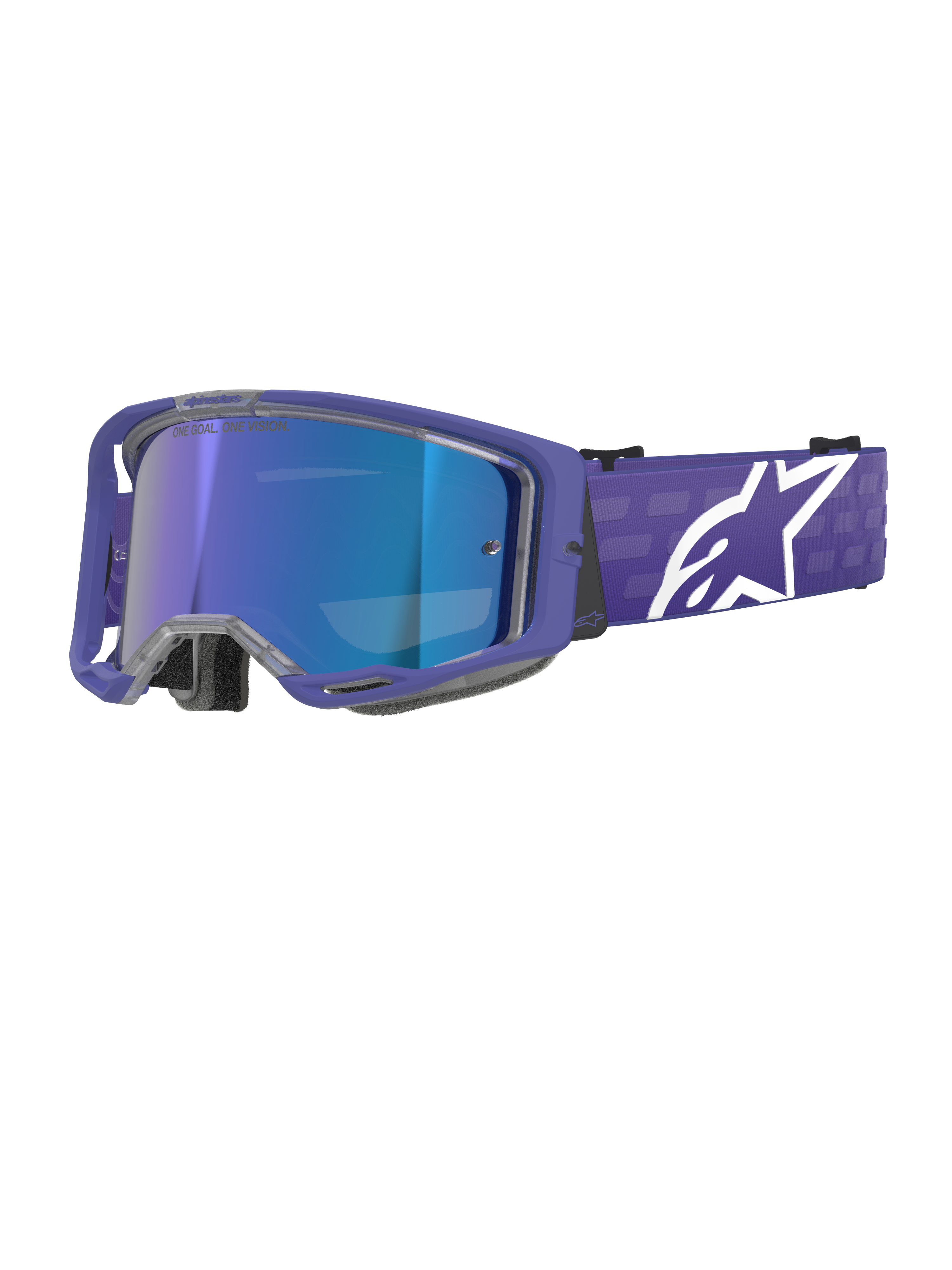 purple goggles Vision 8 Corp - Purple MX Goggles