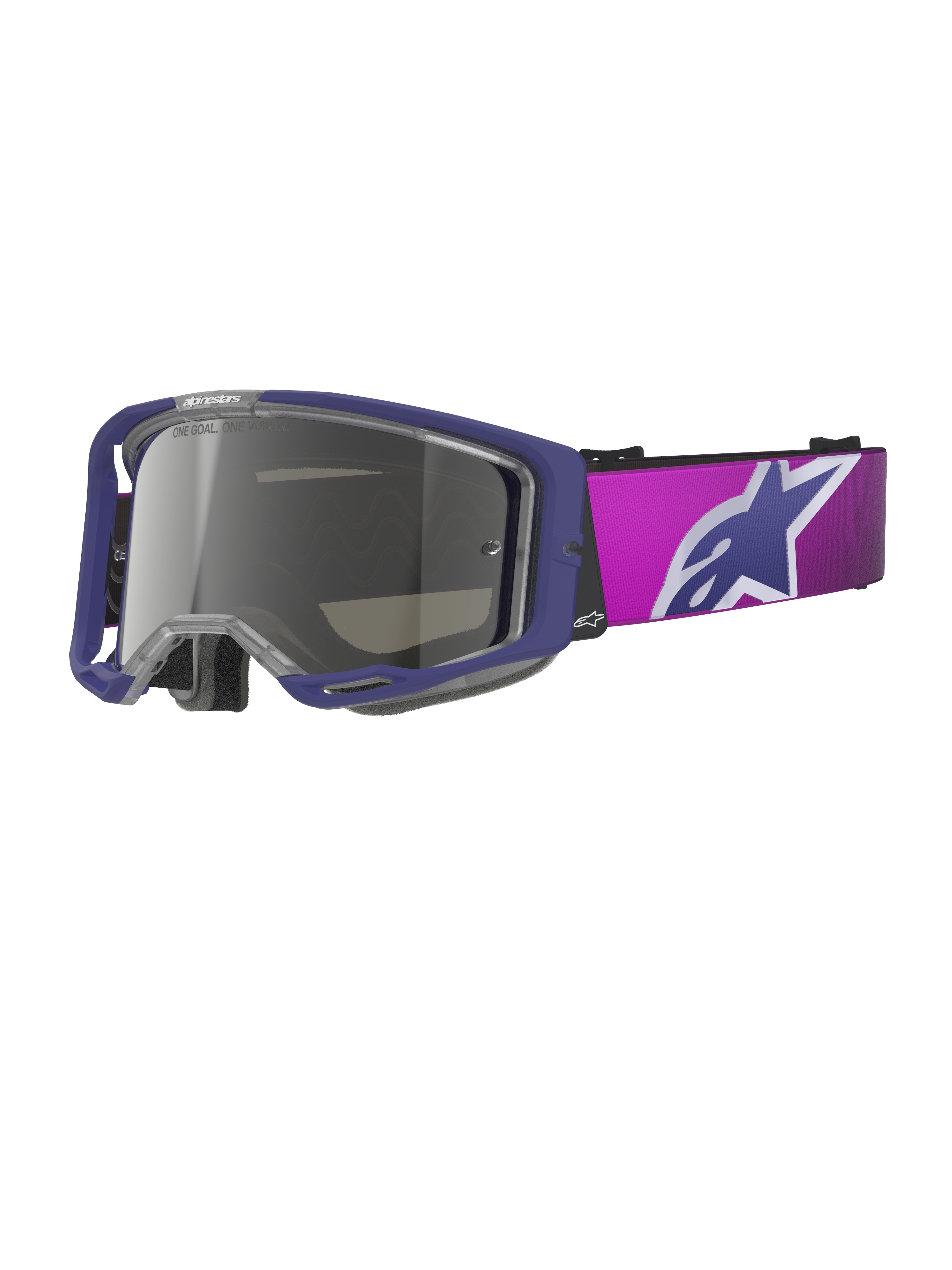 パープルグレー♡レースミラー Vision 8 Corp - Gray MX Goggles | Alpinestars®