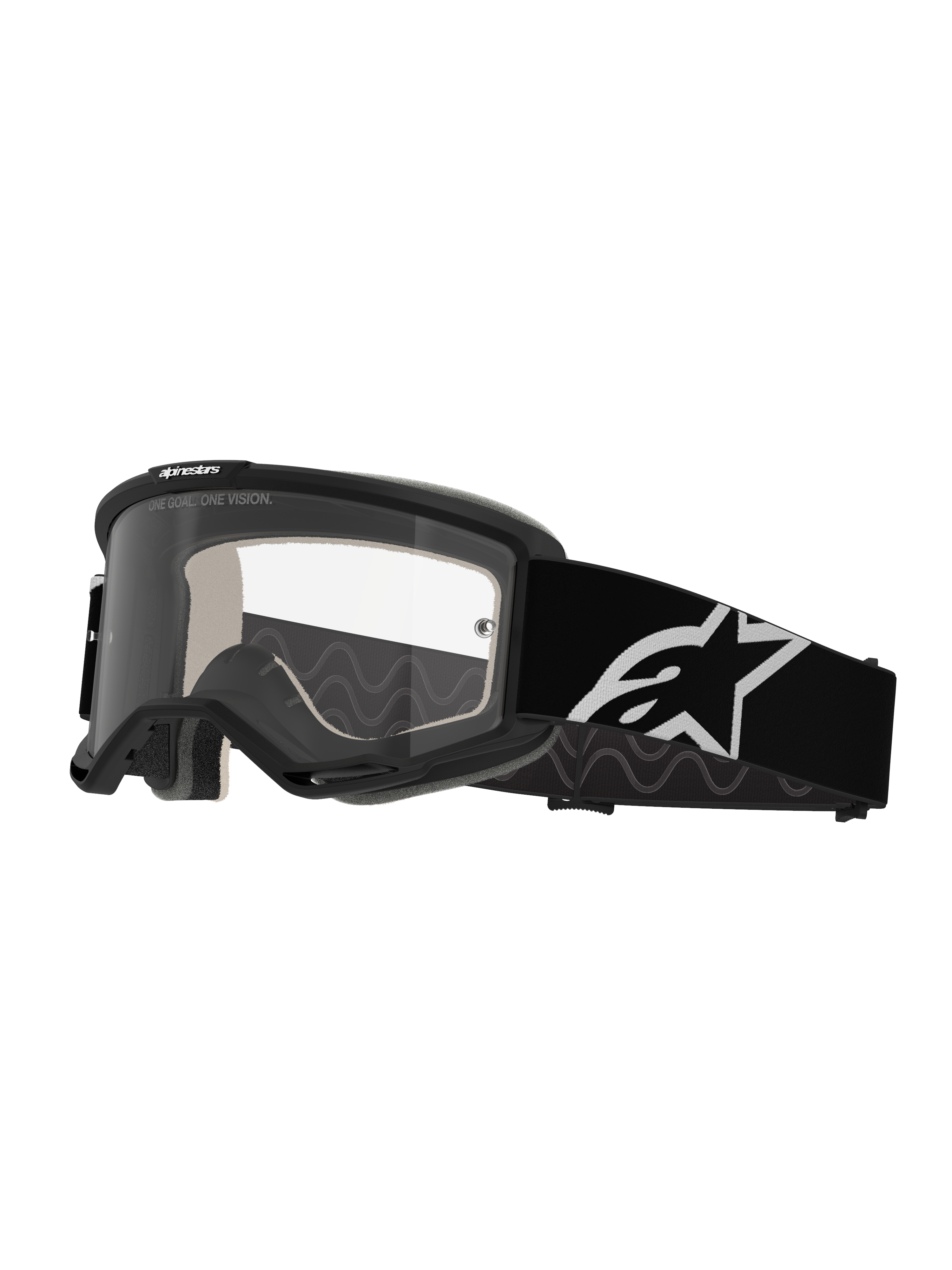 Vision 5 Corp - Black MX Goggles | Alpinestars®