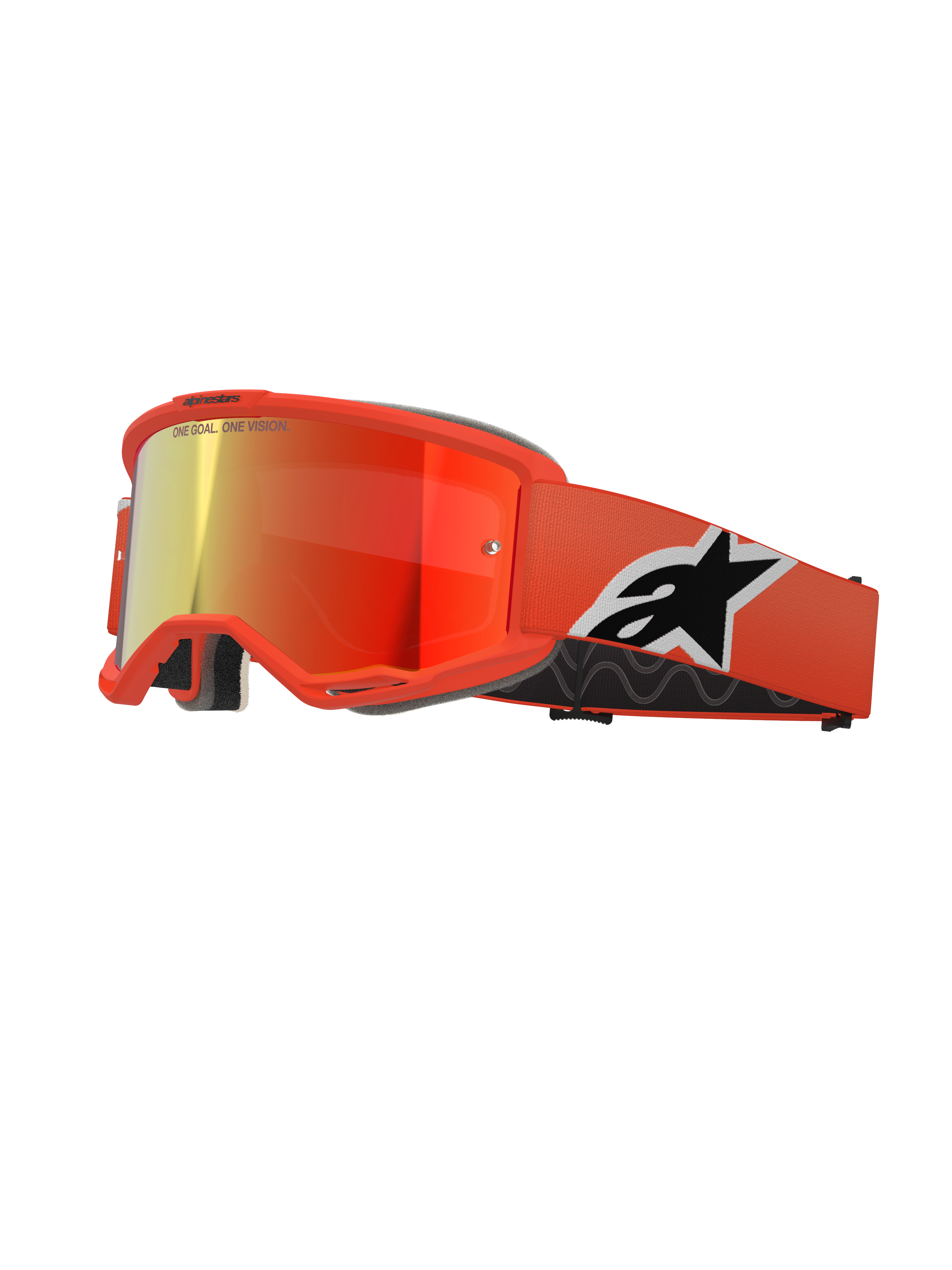 Vision 5 Corp - Orange MX Goggles | Alpinestars®