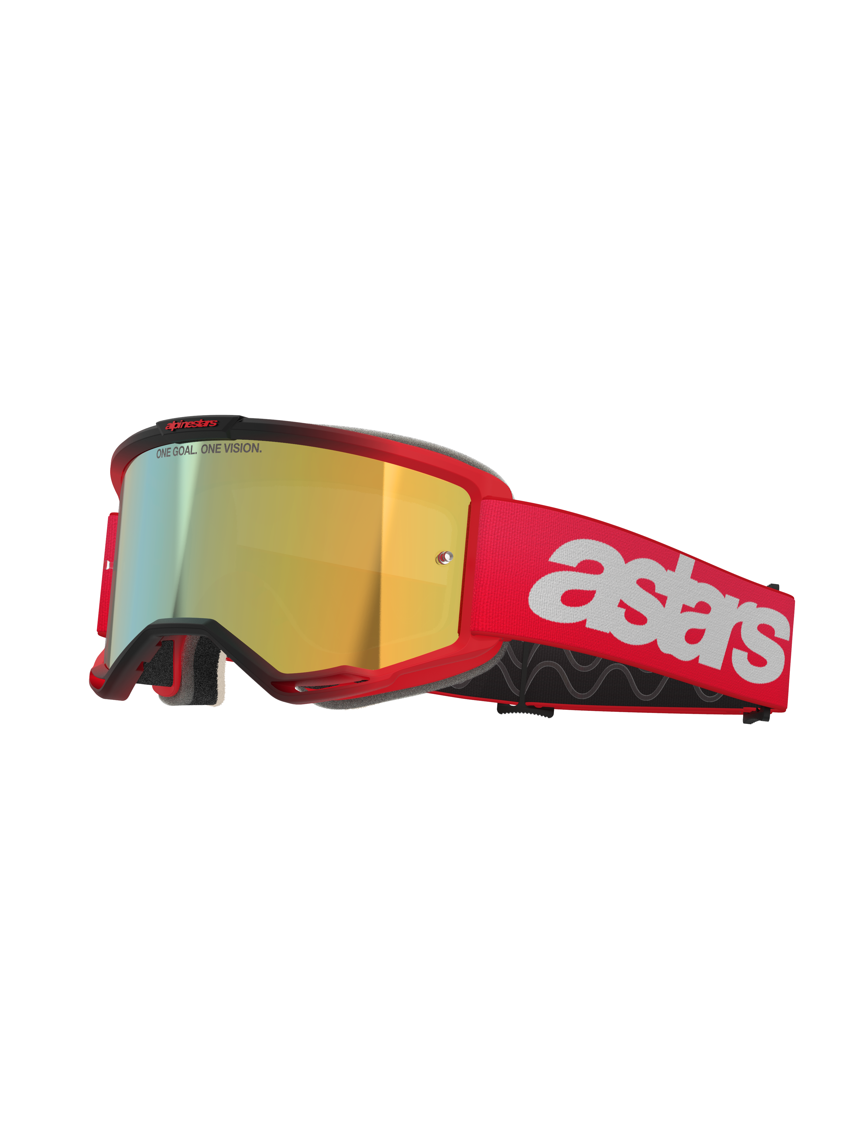 Vision 5 Blaze - Red MX Goggles | Alpinestars®