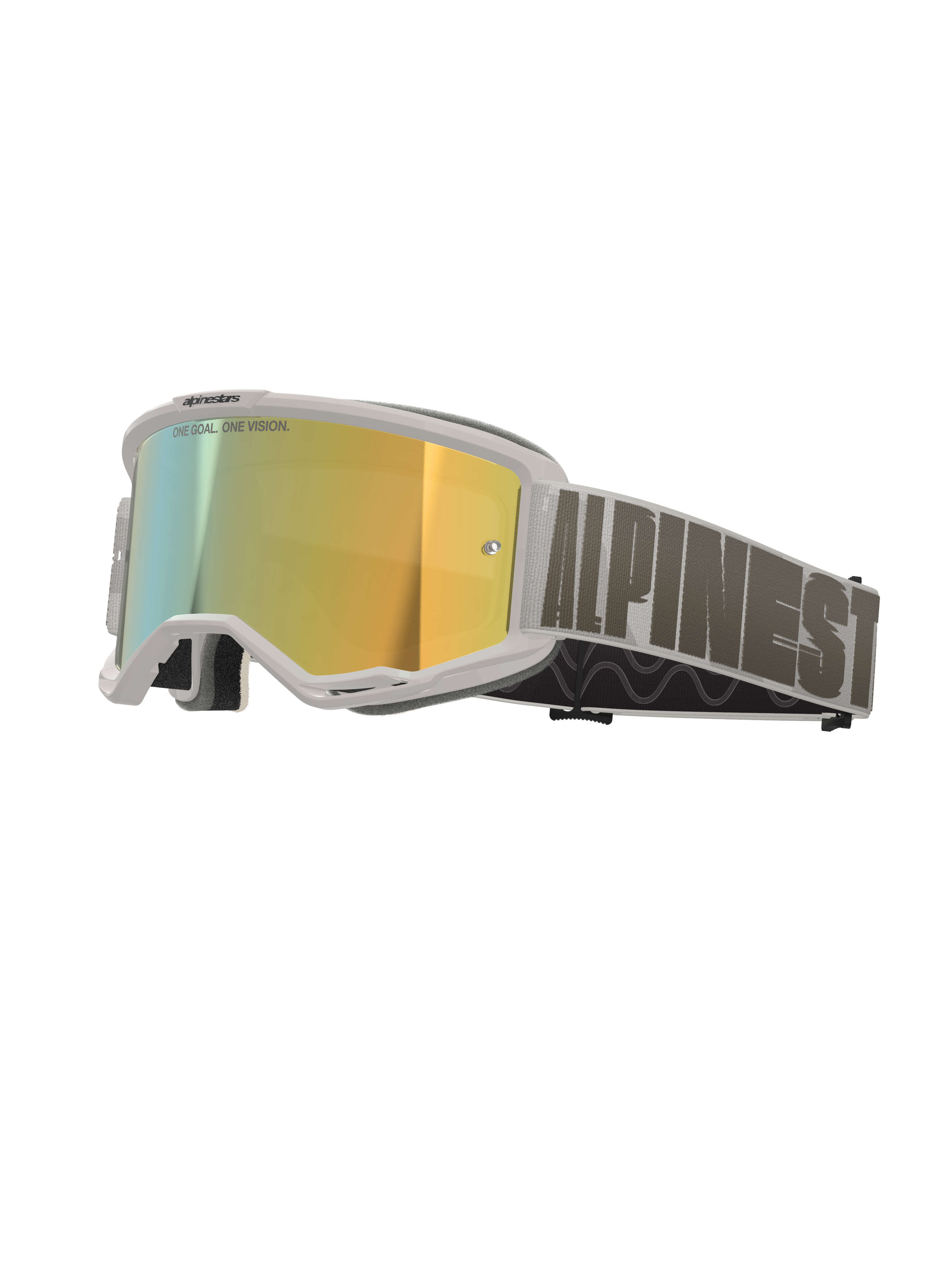 NOsWEA サングラス goldengray_clear Vision 5 Hollow Goggles - WHITE
