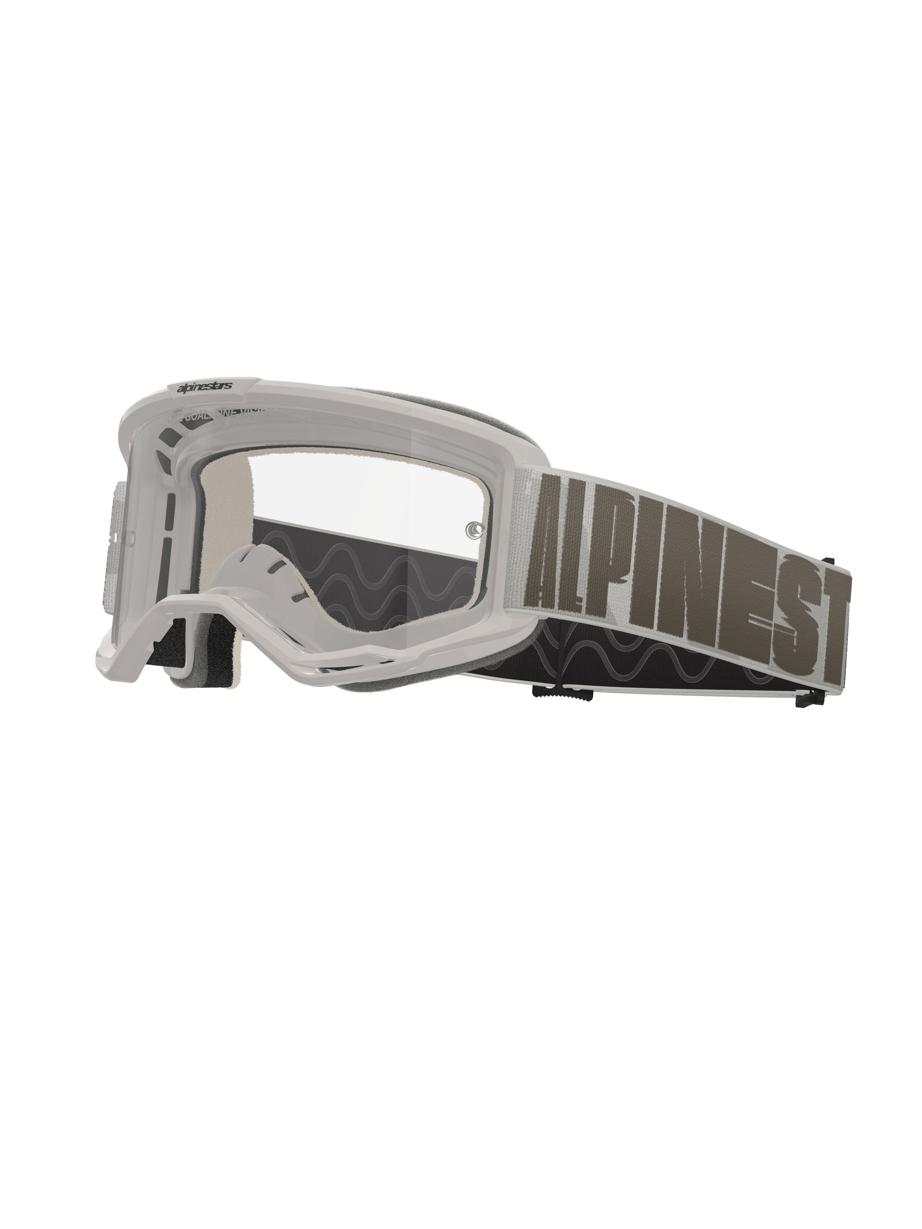 wind goggles Vision 5 Hollow - White MX Goggles