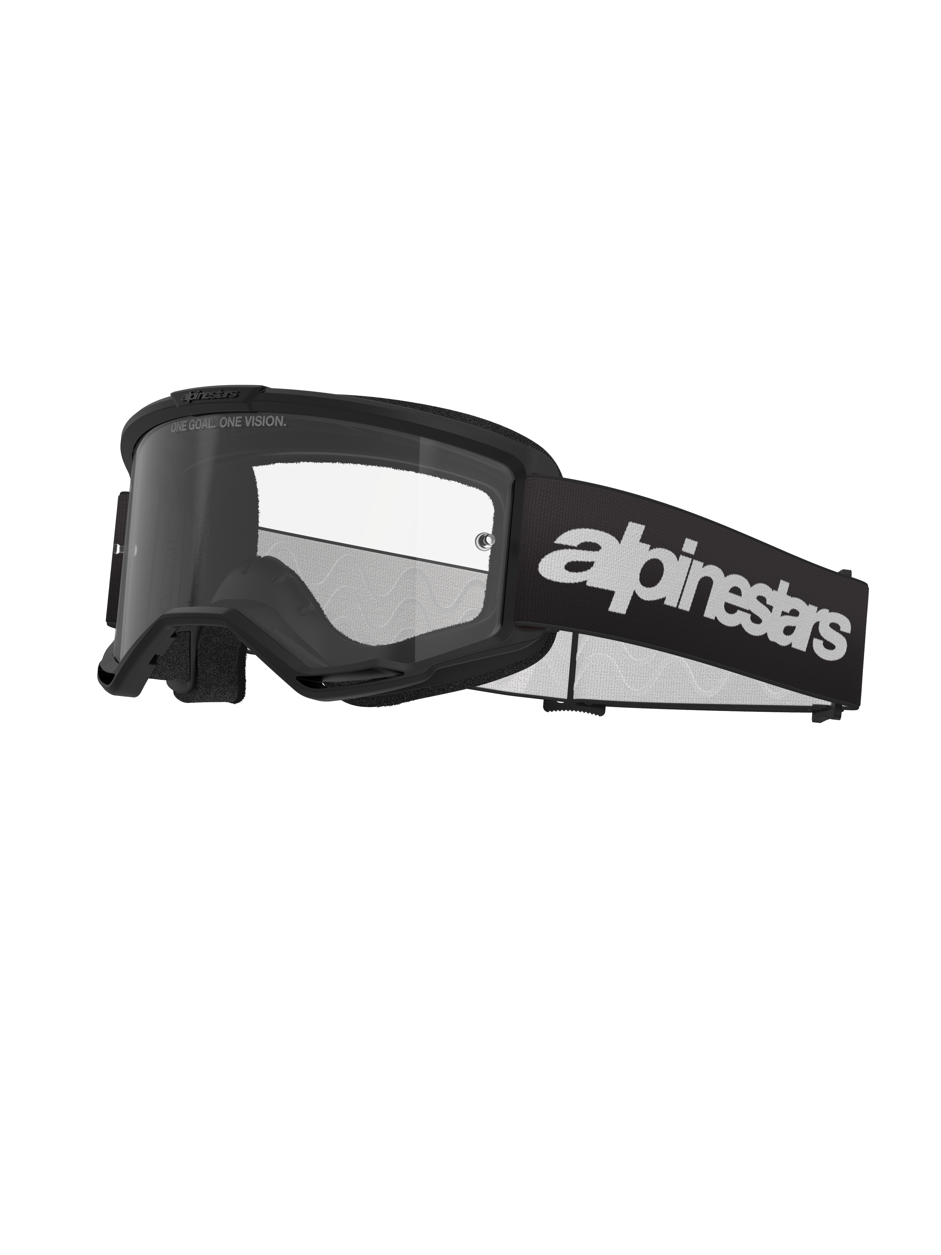 Vision triple tested 15×30 Vision 3 Wordmark - Black MX Goggles | Alpinestars®