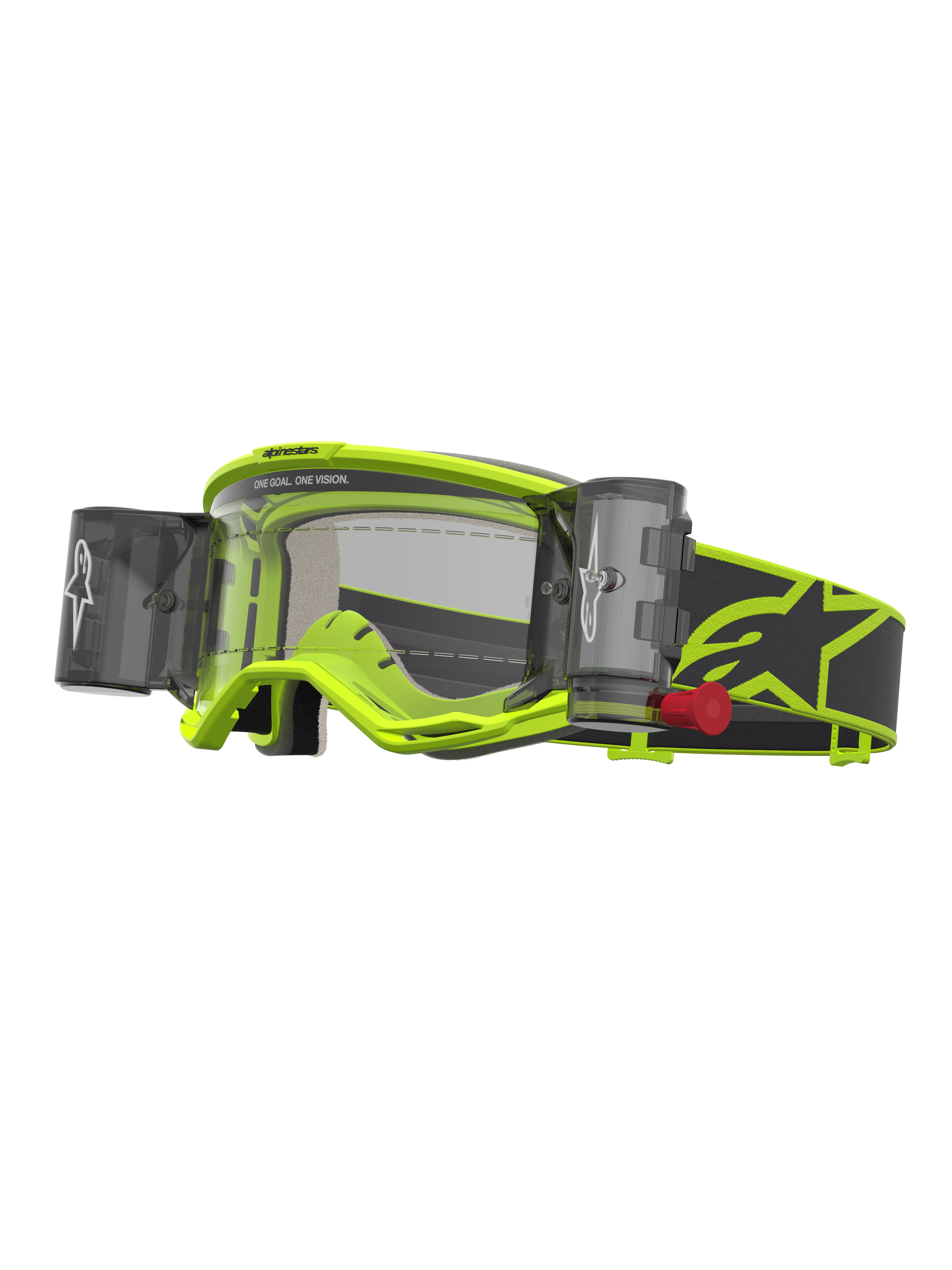 One Size / Yellow Fluo Black Clear