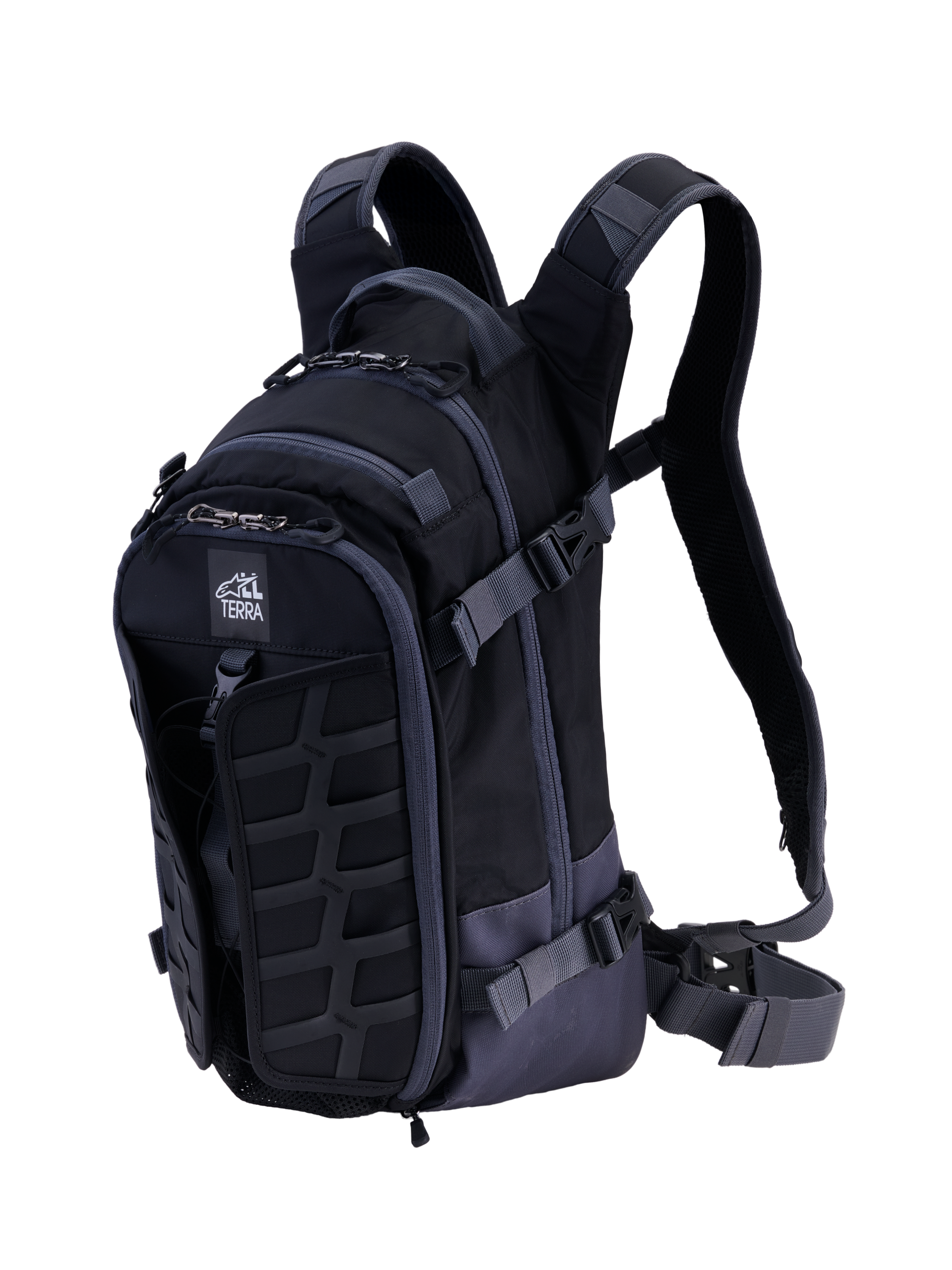 AT-15 - Gray Motorcycle Backpack | Alpinestars®