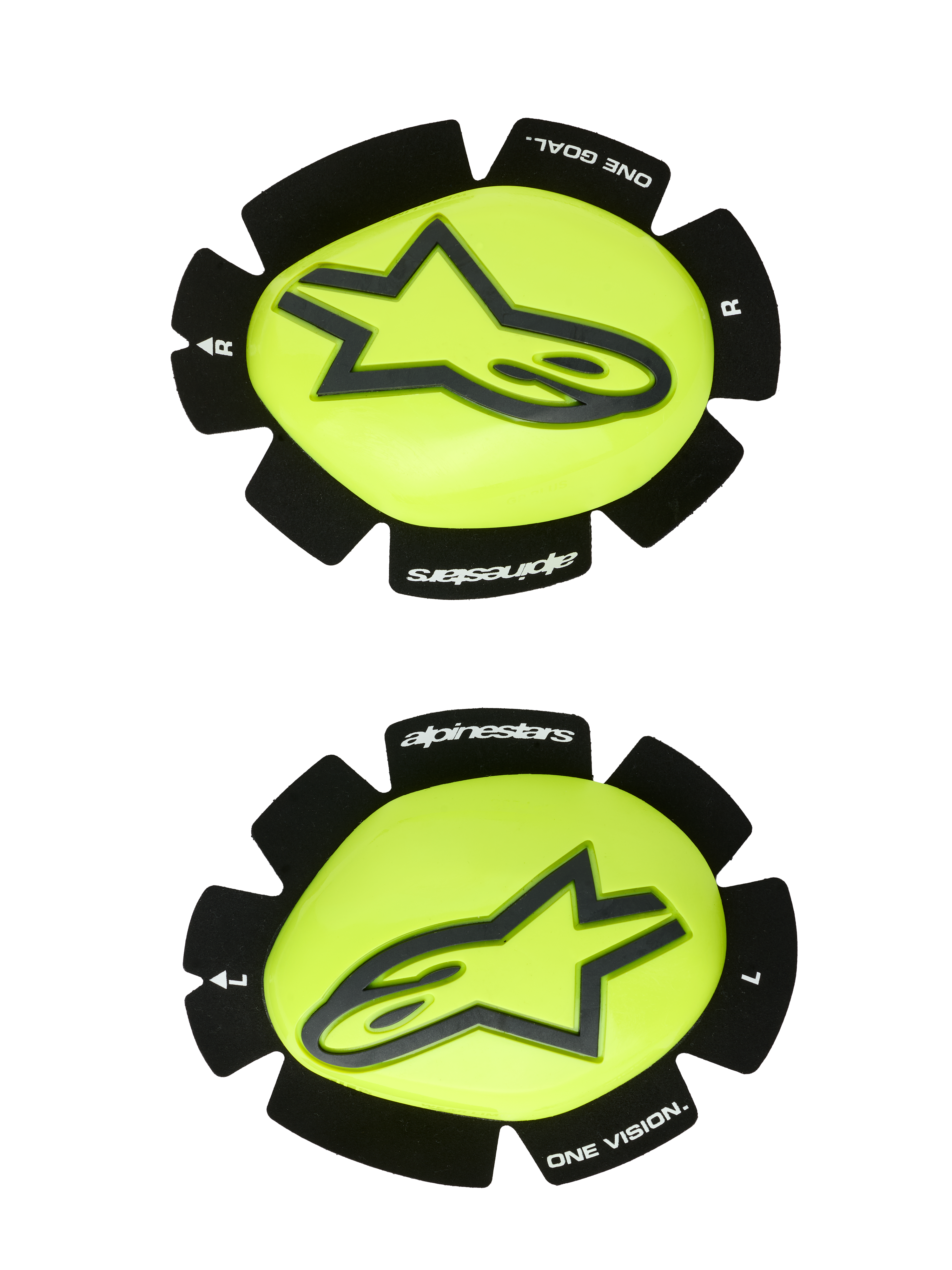 GP Plus - Yellow Motorcycle Knee Sliders | Alpinestars®